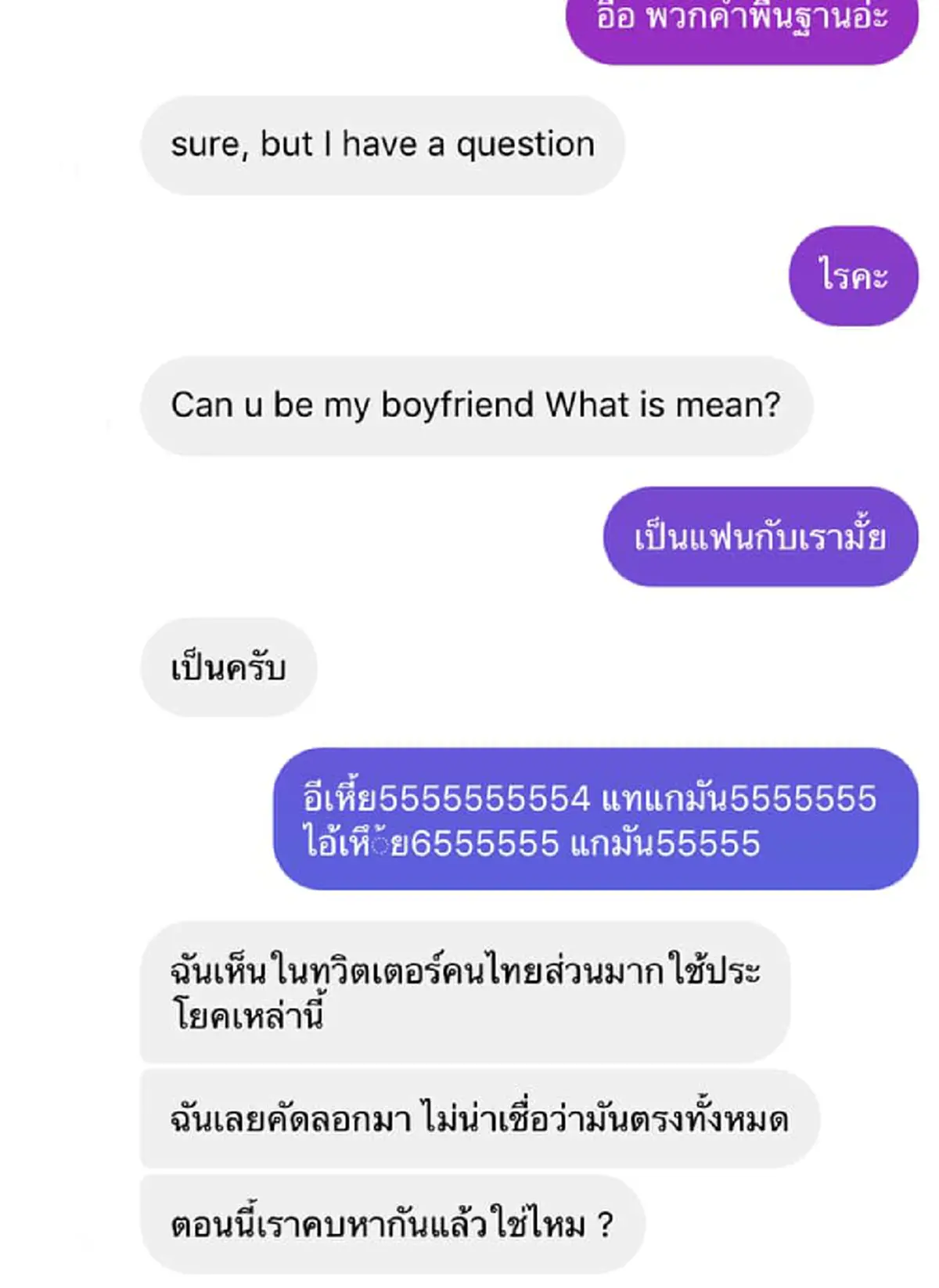 เปิดแชทสุดฮา เมื่อ “หนุ่มเกาหลี” ใช้ทรานสเลททักจีบ “สาวไทย”