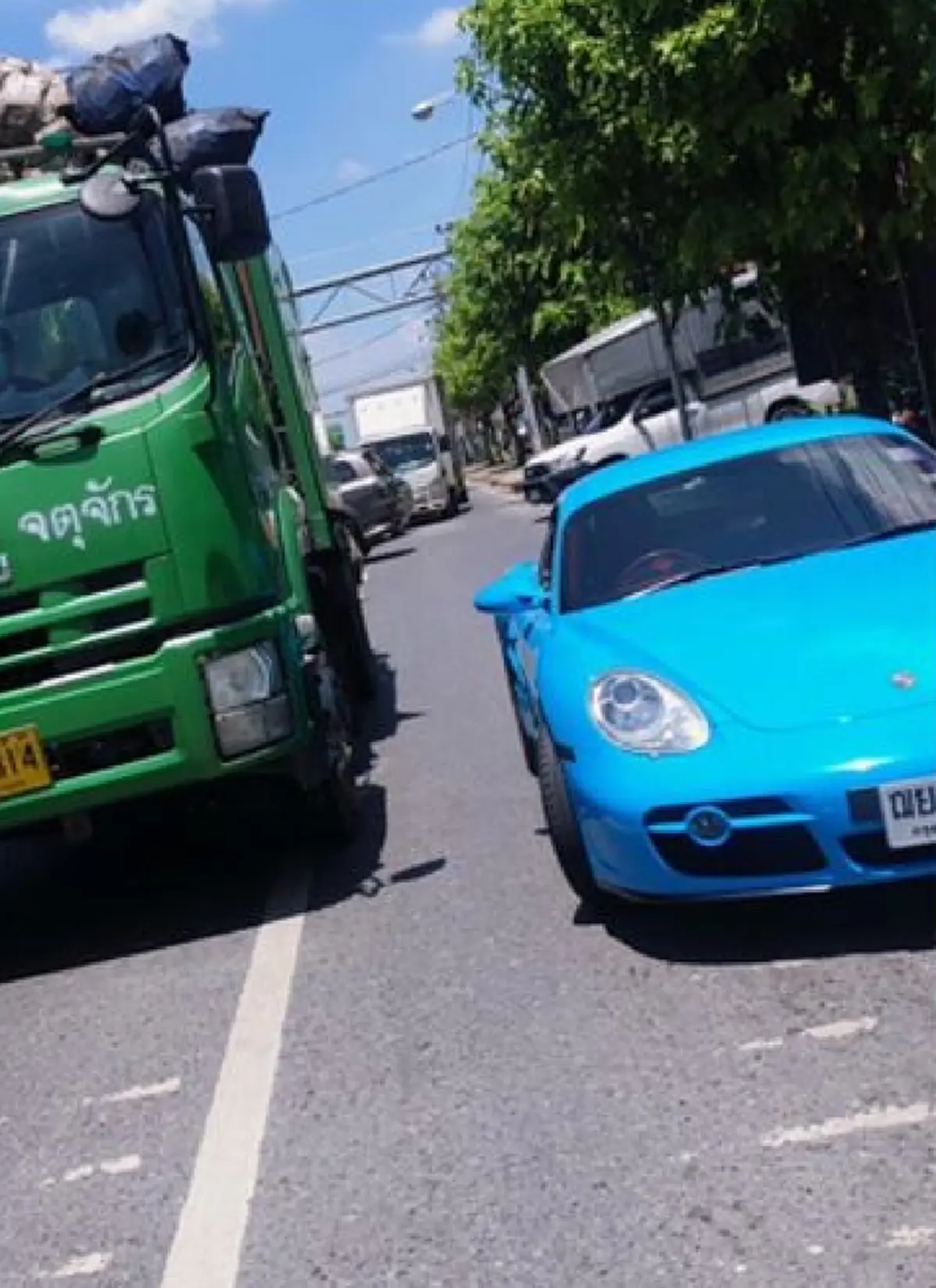 "กานต์"ทำเรื่องขับปอร์เช่หรู ชนเป็นแผลใหญ่ แถมโดนจิ้งจกกระโดดใส่ ลั่น รถผัวด้วย โดนด่าแน่