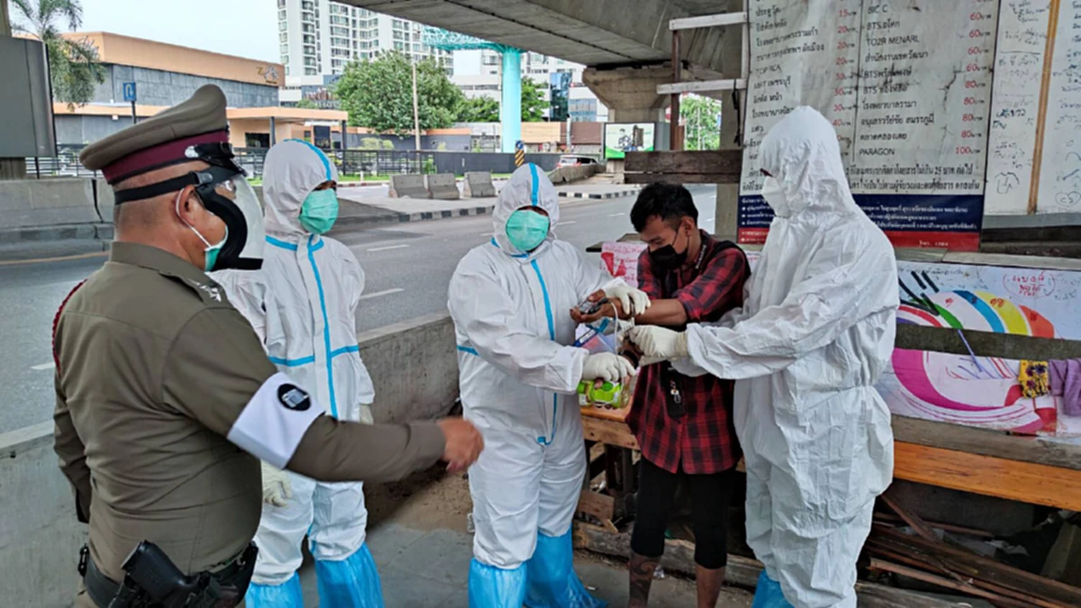 หนุ่มใบ้ ติดโควิดหนีจาก รพ.