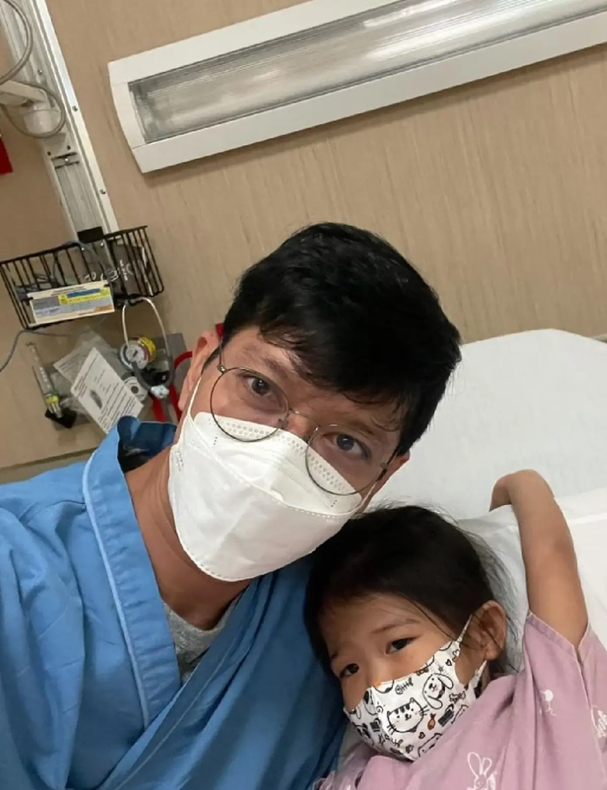 หนุ่ม คงกะพัน ลูกสาว น้องพราว แอดมิท เข้าโรงพยาบาล ผ่าฝี