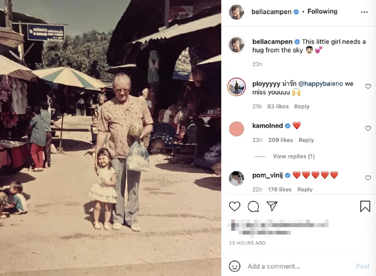 เวียร์ โผล่อีกกลางไอจี เบลล่า