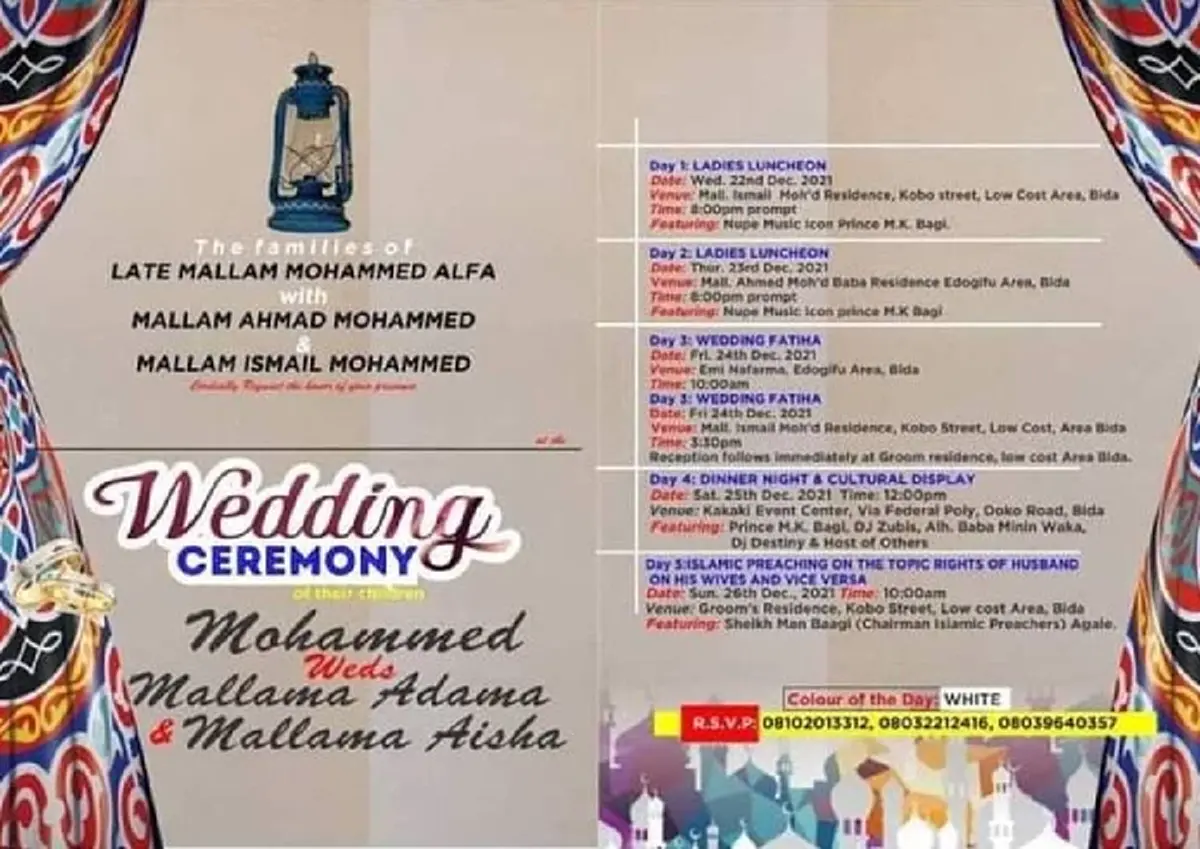 หนุ่มไนจีเรีย ควง 2 สาวสวย แต่งงานพร้อมกัน ก่อนจัดฉลองจุก ๆ นาน 5 วัน