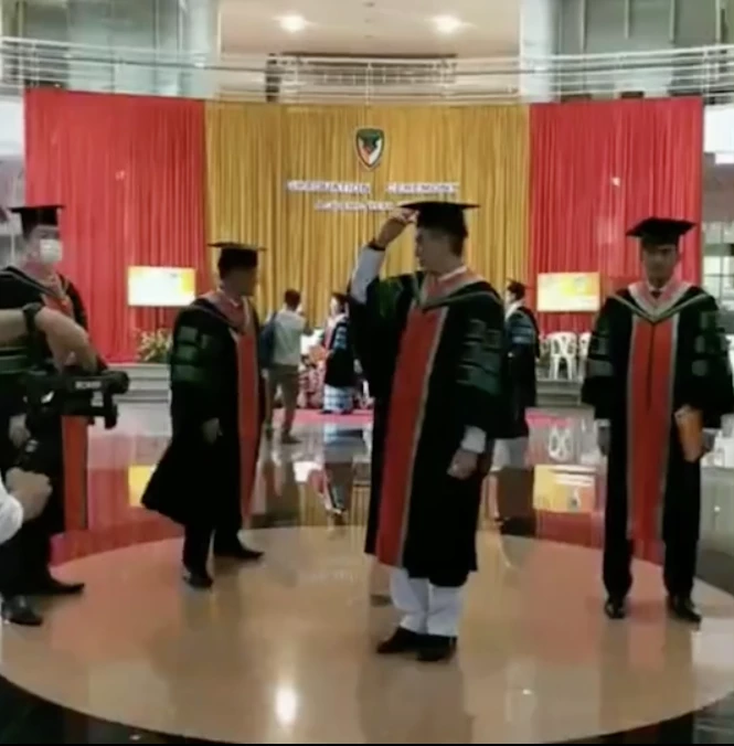 หมวดอ๋อ อดีตคนรัก แอฟ ทักษอร เรียนจบปริญญาเอก