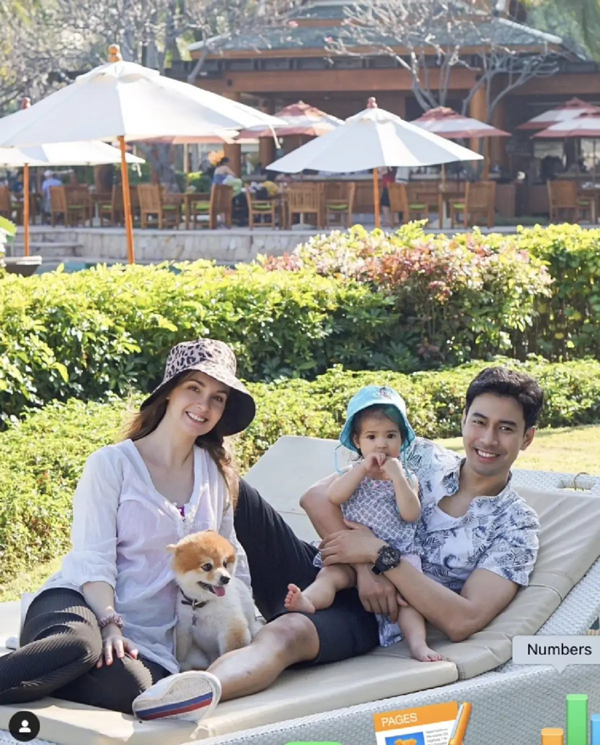 น้องวาเลนติน่า ลูกสาว เอส กันตพงศ์ 