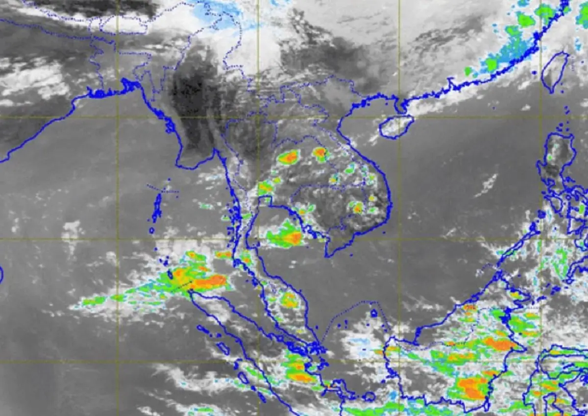 เตือน 24 ชม.ข้างหน้า อากาศร้อน ฟ้าหลัว บางพื้นที่ยังมีฝนฟ้าคะนอง