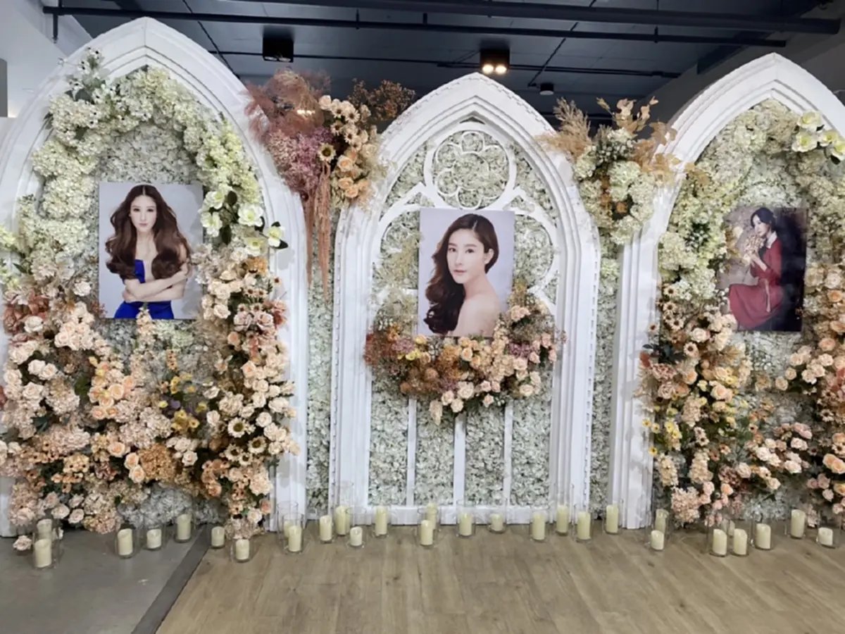 พิธีไว้อาลัยแตงโม ภัทรธิดา ที่คริสตจักรเสรีภาพกรุงเทพ