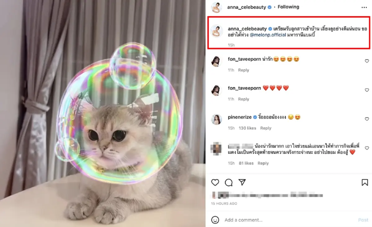 แอนนา ประกาศรับเลี้ยงลูกสาว แตงโม นิดา  แตงโม เสียชีวิต