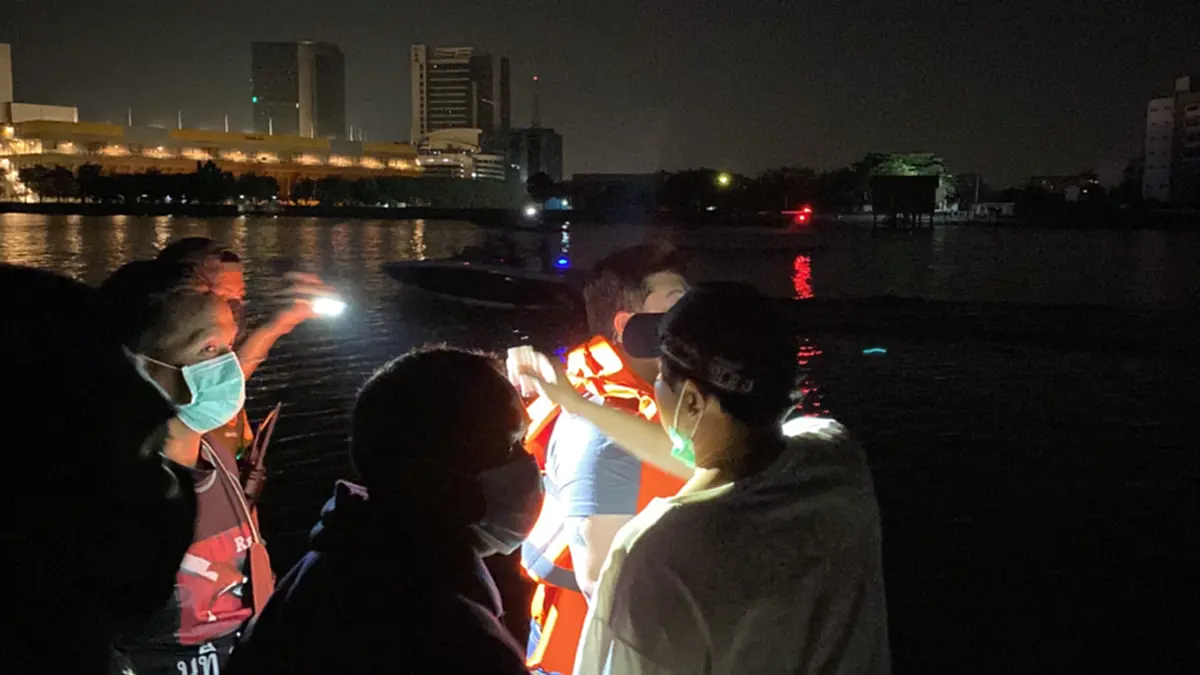 แซน โผล่สตอรี่เพื่อนยิ้มรับฉายาคนดัง / แซน เพื่อนแตงโม / แตงโม นิดา พลัดตกเรือสปีดโบ๊ท