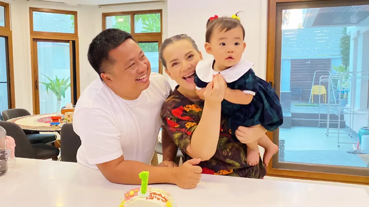 หนูแหม่ม ฉลองวันเกิดลูกสาว น้องแอลลี่ 1 ขวบ