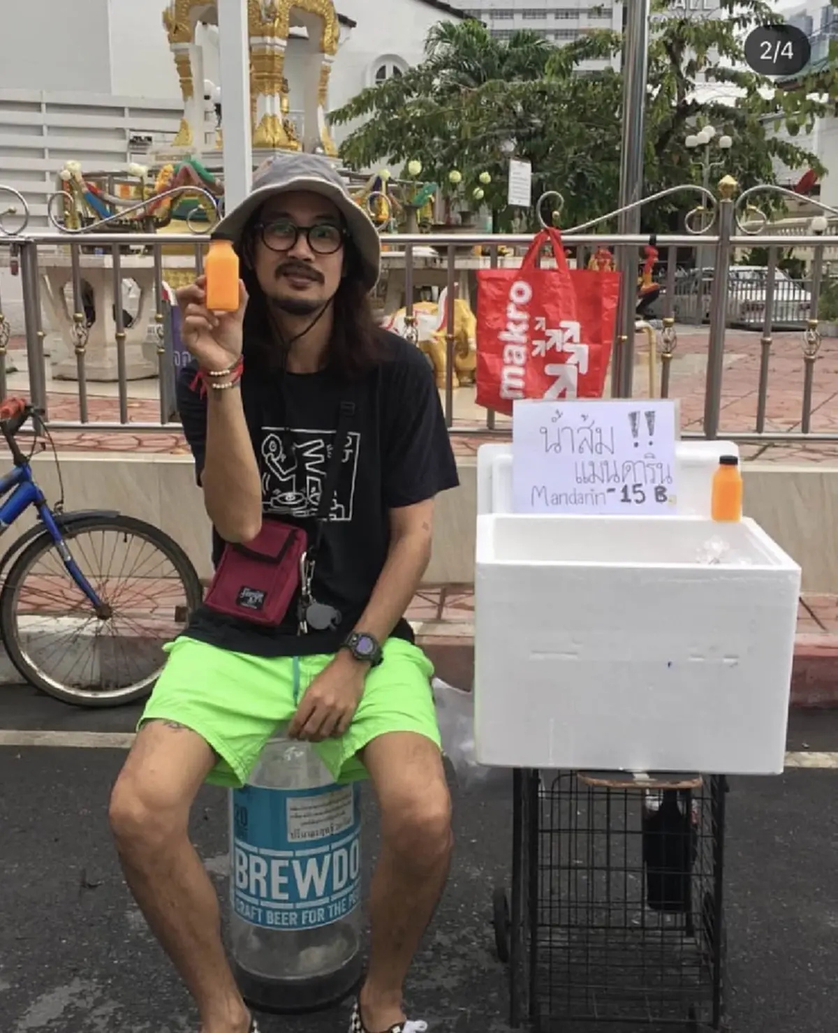 เบิร์ด แฟนแตงโม ขายน้ำส้ม / ภาพล่าสุด เบิร์ด แฟนแตงโม / แตงโม นิดา เสียชีวิต