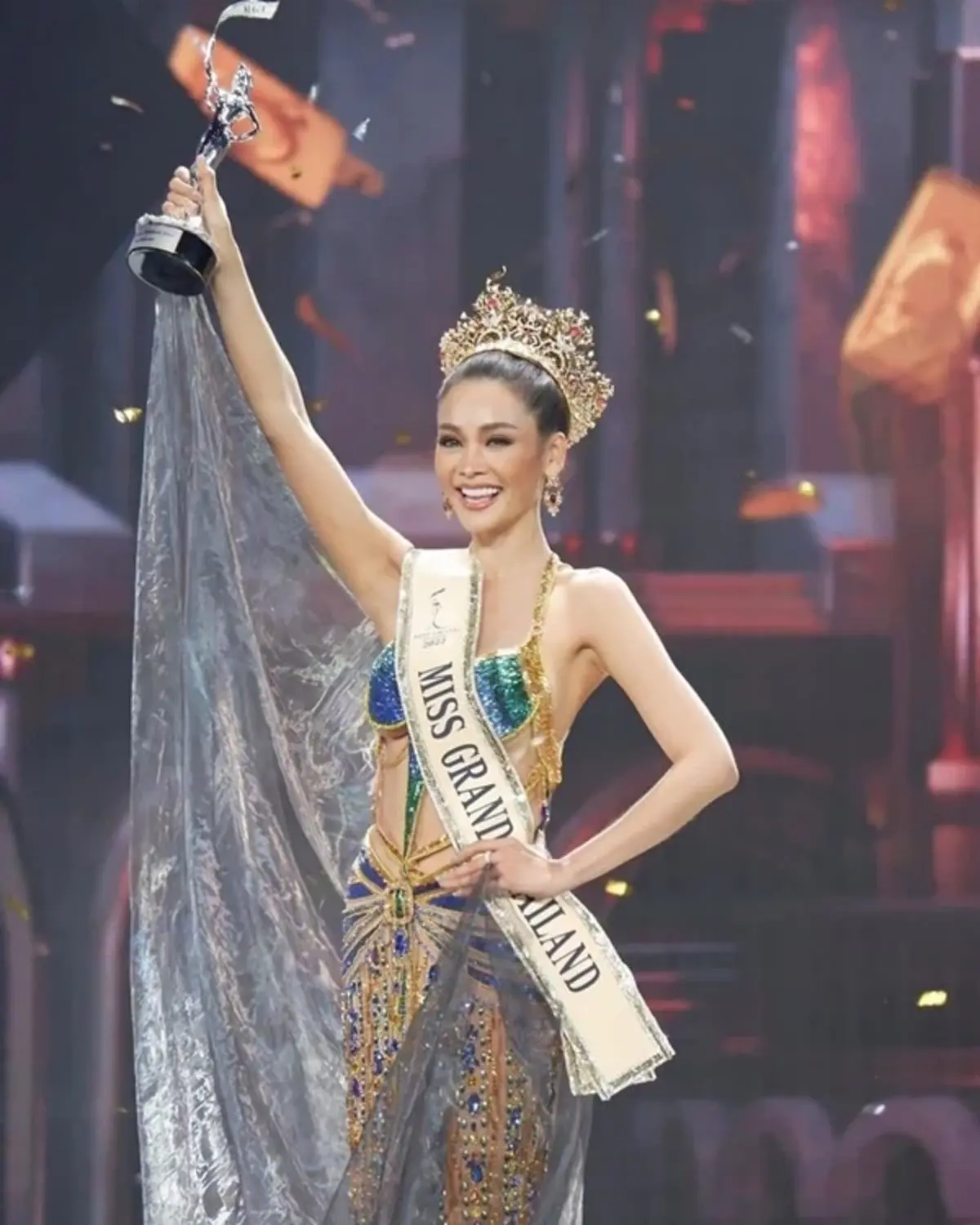 งานเข้า อิงฟ้า Miss Grand Thailand 2022 ค่ายเพลงต้นสังกัดจ่อดำเนินคดี ห้ามรับงาน