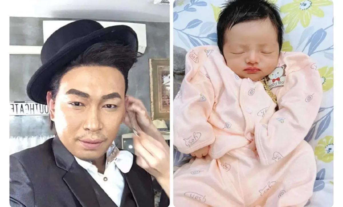 ลูกสาว เก่ง ลายพราง  น้องจีเนียส ลูก 