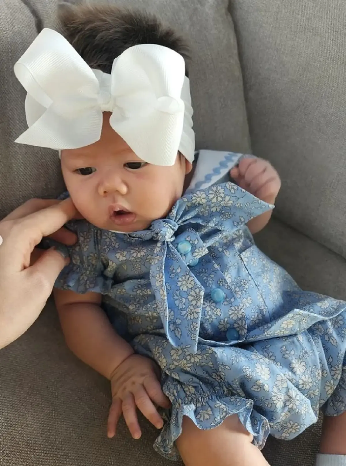 ส่องภาพล่าสุด  น้องแอบิเกล คิ้วสีทอง 