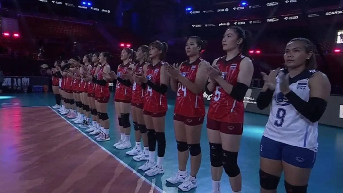 วอลเลย์บอลหญิงไทยกู้ศรัทธาคืน ตบแหลกโครเอเชีย ยังอยู่ในเส้นทางเข้ารอบต่อไป