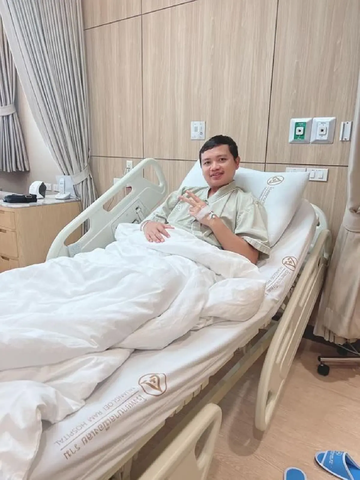 ไพบูลย์ เเสงเดือน เข้าอุโมงค์ทำ MRI รอผลตรวจ หลังชาครึ่งซีก