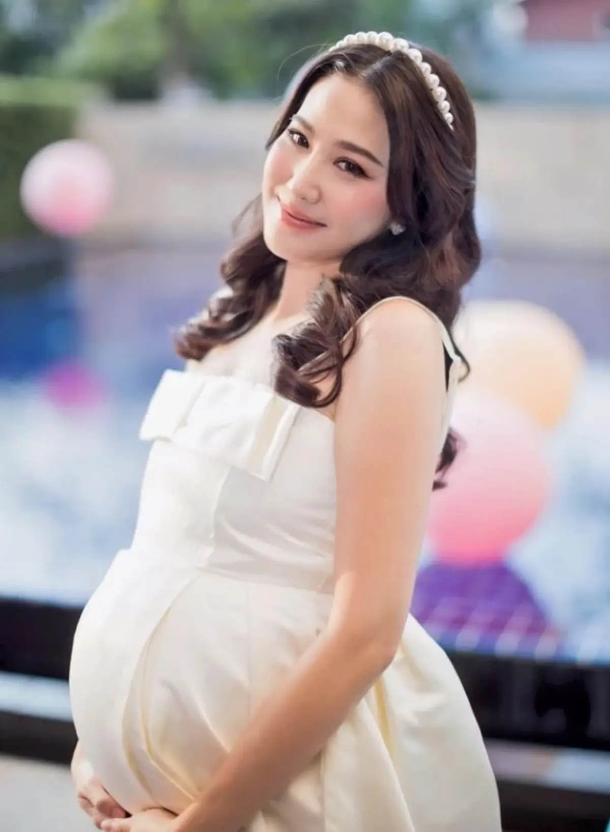 ฝ้าย นิชานันท์  คลอดลูก ดาราคลอดลูก ลูกสาว 