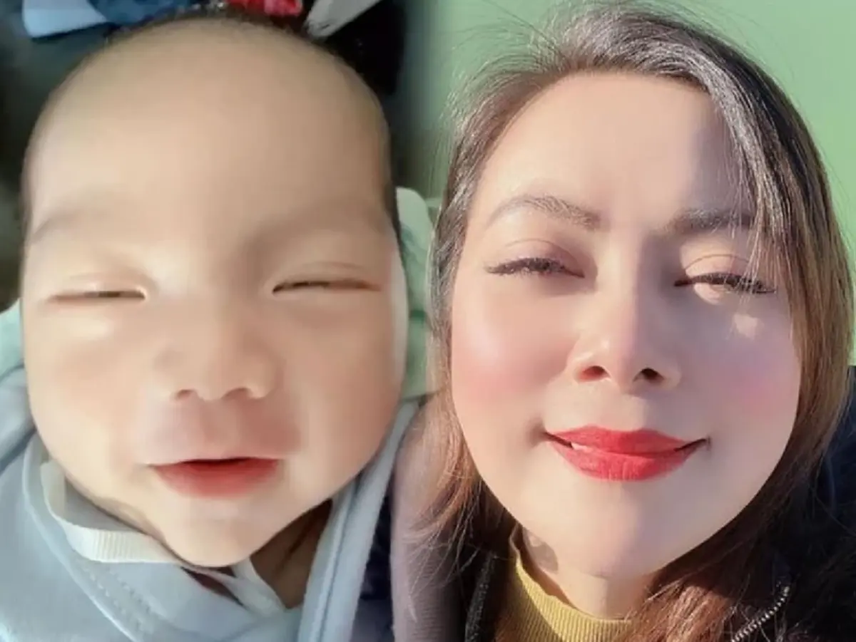  บุ๋ม ปนัดดา เทียบชัดๆหน้าลูกชาย น้องอเล็กซ์ 