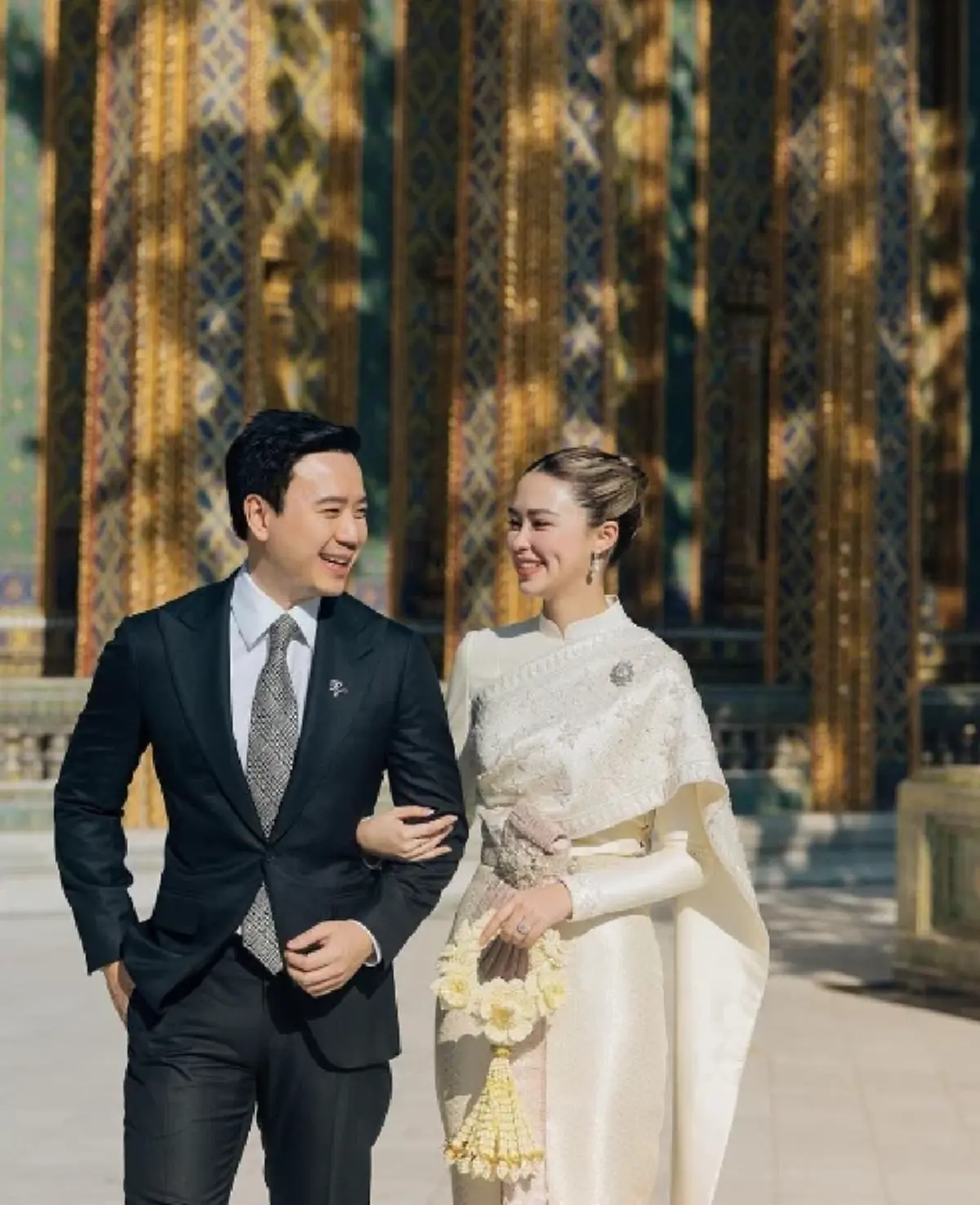 ส่องสินสอด โน้ต วิเศษ - แพทริเซีย เข้าพิธีวิวาห์  ฝากตัวเป็นสะใภ้หมื่นล้าน