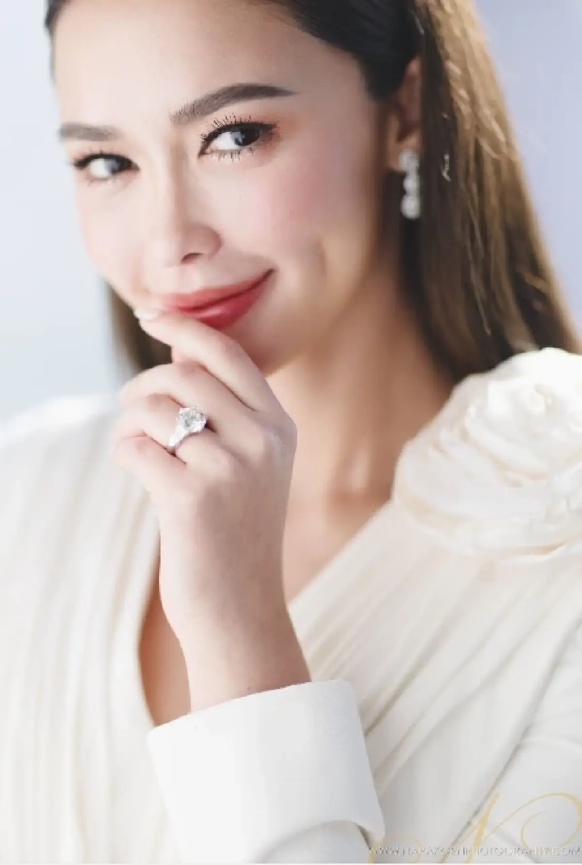 แหวนเพชรเม็ดโตงานหมั้น โน้ต วิเศษ-แพทริเซีย