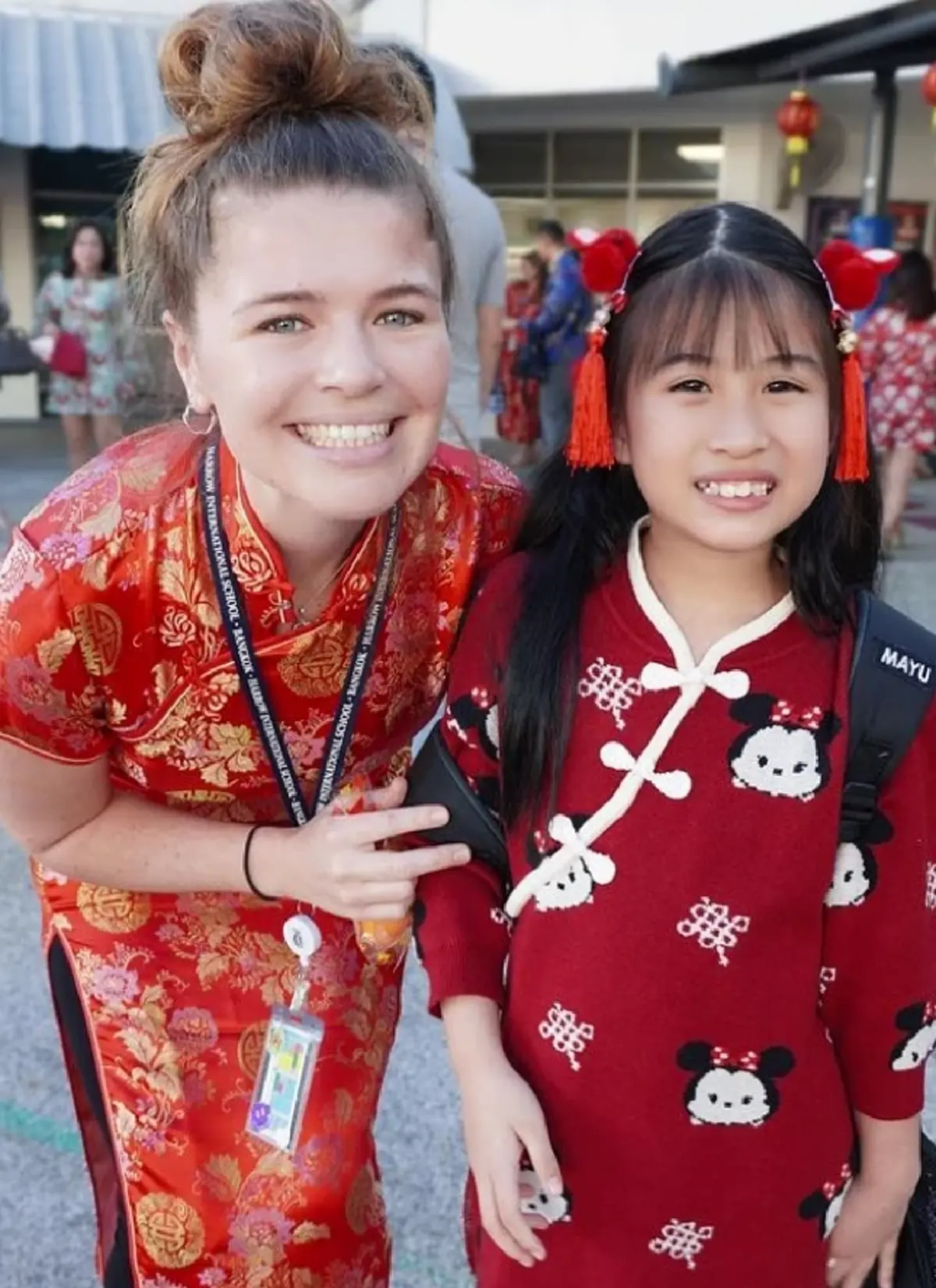 ภาพล่าสุด น้องมายู วันตรุษจีน ทายาทคนเดียว กรรชัย เป็นสาวเเล้ว หน้าหวานมาก