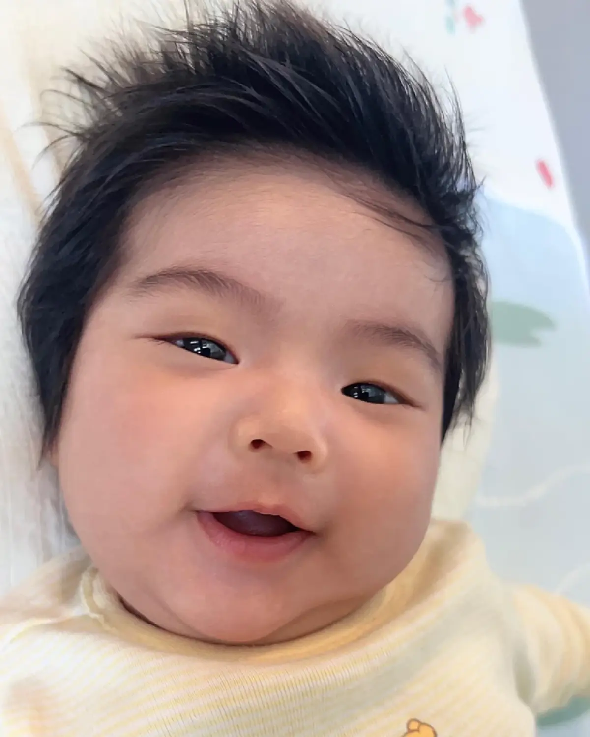  เปิดภาพล่าสุด น้องพีร์เจ ลูกชาย พุฒจุ๋ย อายุ 2 เดือน  จ้ำม่ำทะเล้นมาก