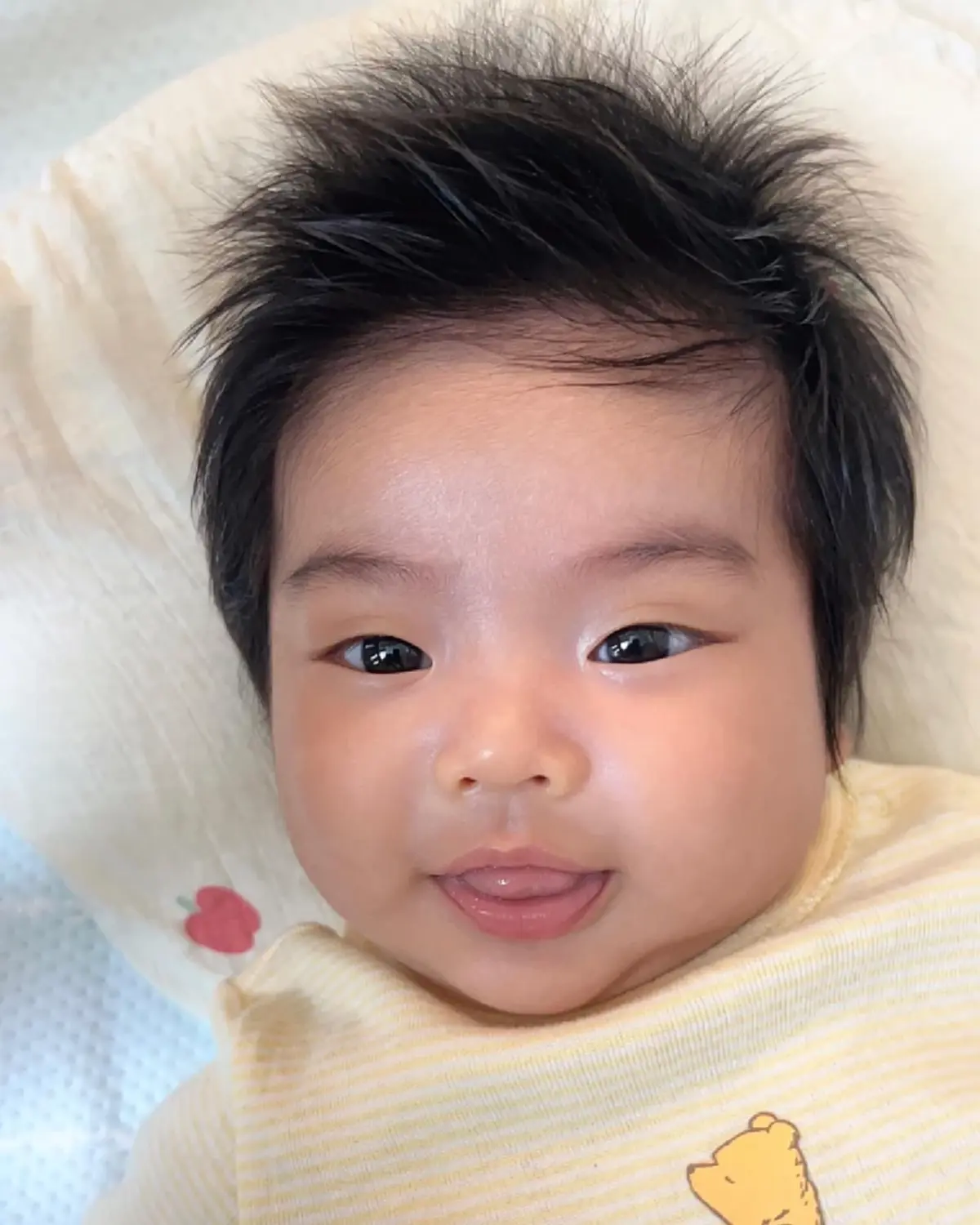  เปิดภาพล่าสุด น้องพีร์เจ ลูกชาย พุฒจุ๋ย อายุ 2 เดือน  จ้ำม่ำทะเล้นมาก