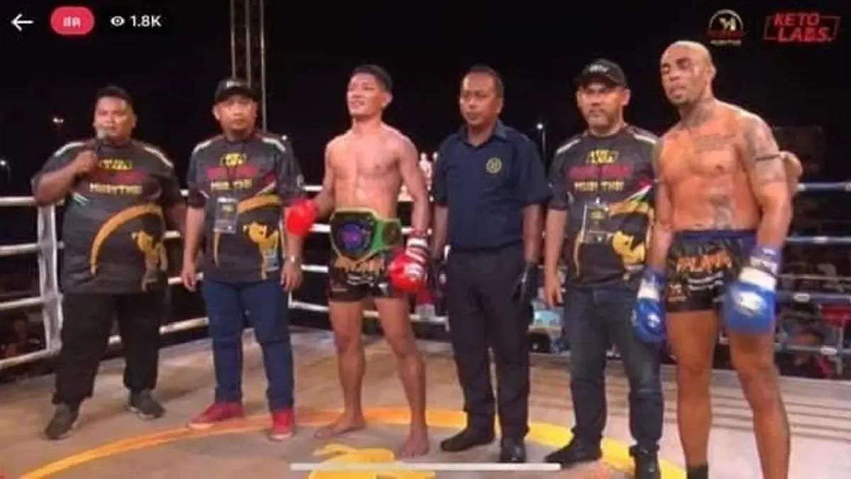 ธิอาโก ขึ้นชกครั้งแรกหลังได้สัญชาติกัมพูชา เจอจัดหนัก แพ้นักมวยไทย