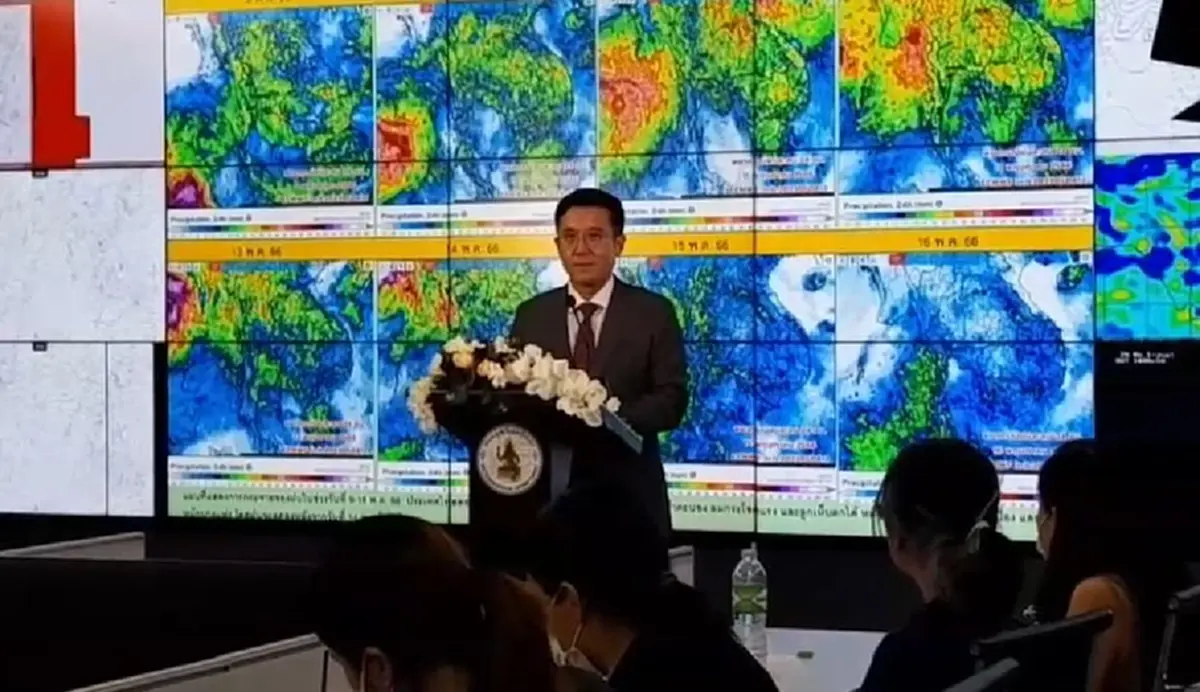 ชี้แจงแล้ว หลังว่อนข่าว เตือนภัย ไทยรับศึกหนัก พายุ 2 ลูกถล่ม ขนาบซ้ายขวา