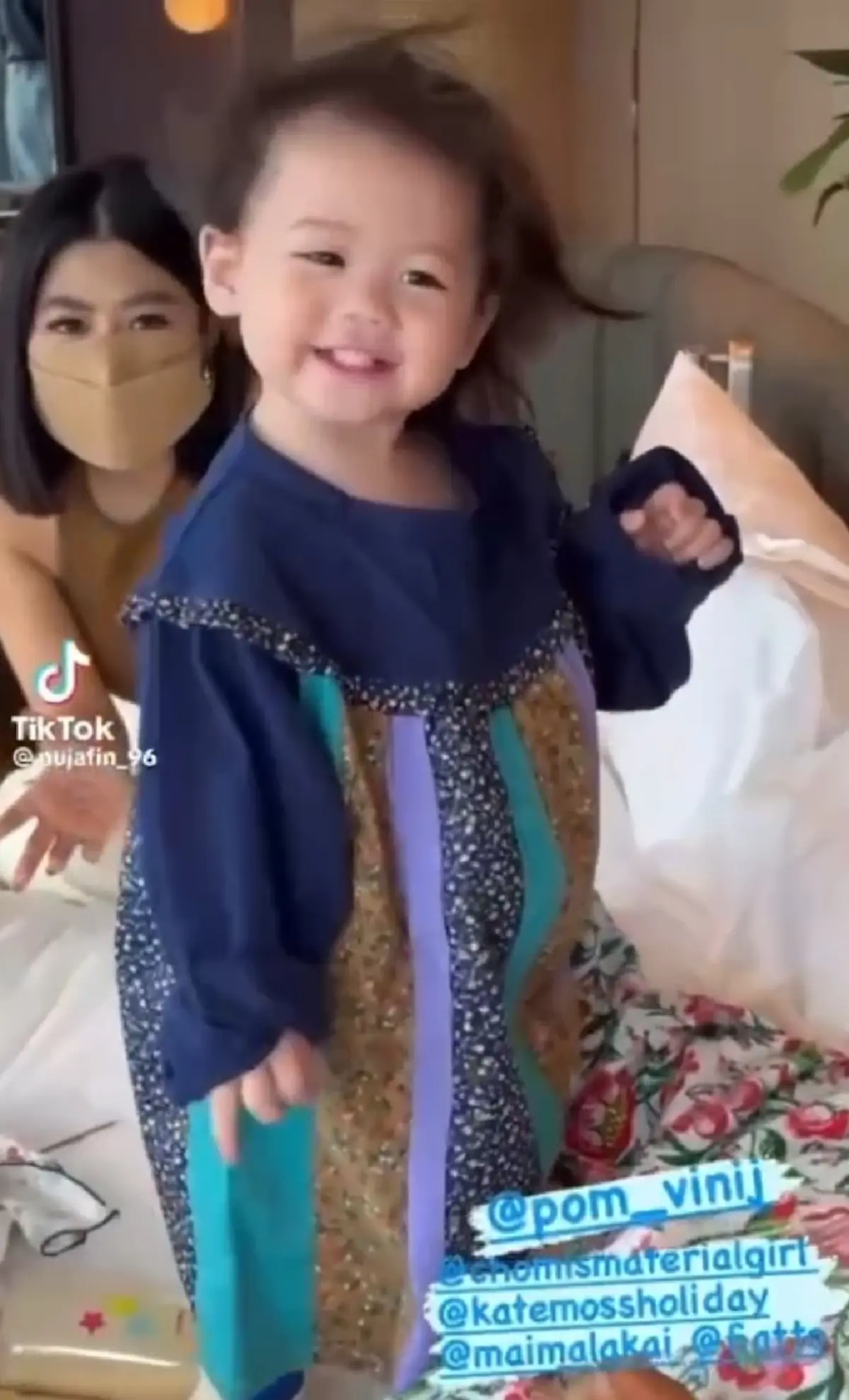 ส่องภาพล่าสุด น้องแอบิเกล ลูกสาว ชมพู่ อารยา ซีนนี้แม่ยังต้องยอมแพ้