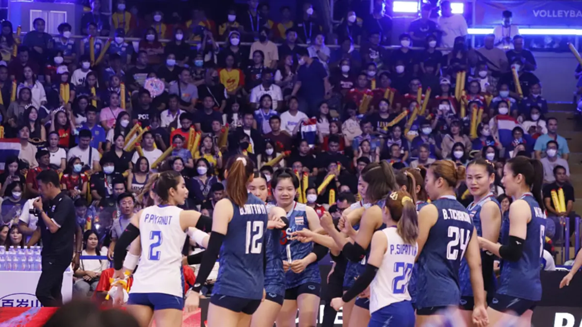 ต้านไม่ไหว ผลการแข่งขัน ตบสาวไทย พ่ายญี่ปุ่น 0-3 เซต ศึกVNL 2023 สนาม3