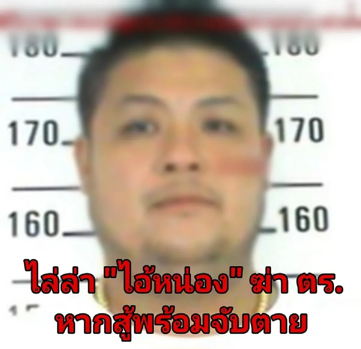 เปิดหน้าชัดๆ "หน่อง ท่าผา " มือขวา"กำนันนก" คนลั่นไกสารวัตรแบงก์