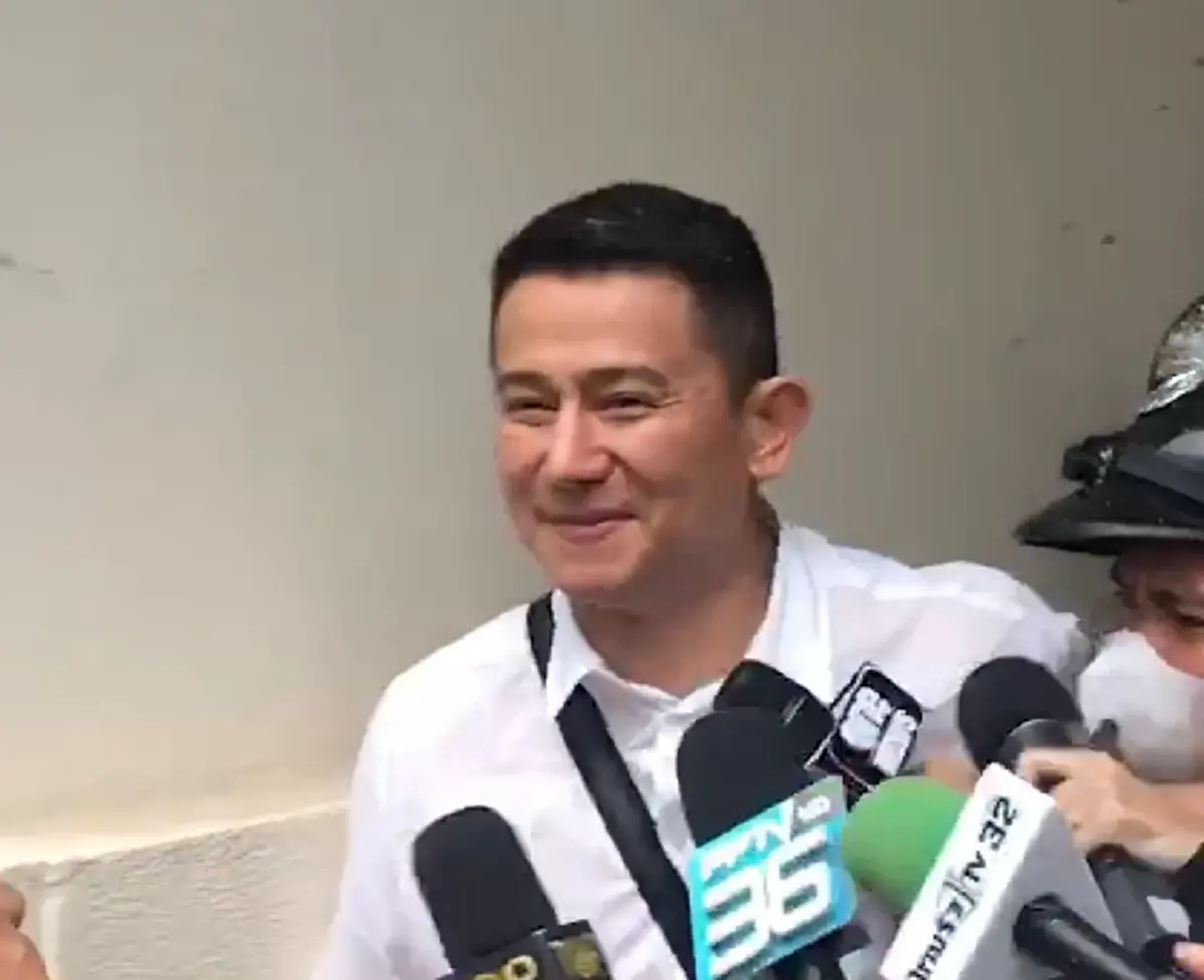 สีหน้า พ.ต.อ.เขมรินทร์ ลูกน้อง บิ๊กโจ๊ก ก่อนลั่นหนึ่งคำยืนยันความบริสุทธิ์