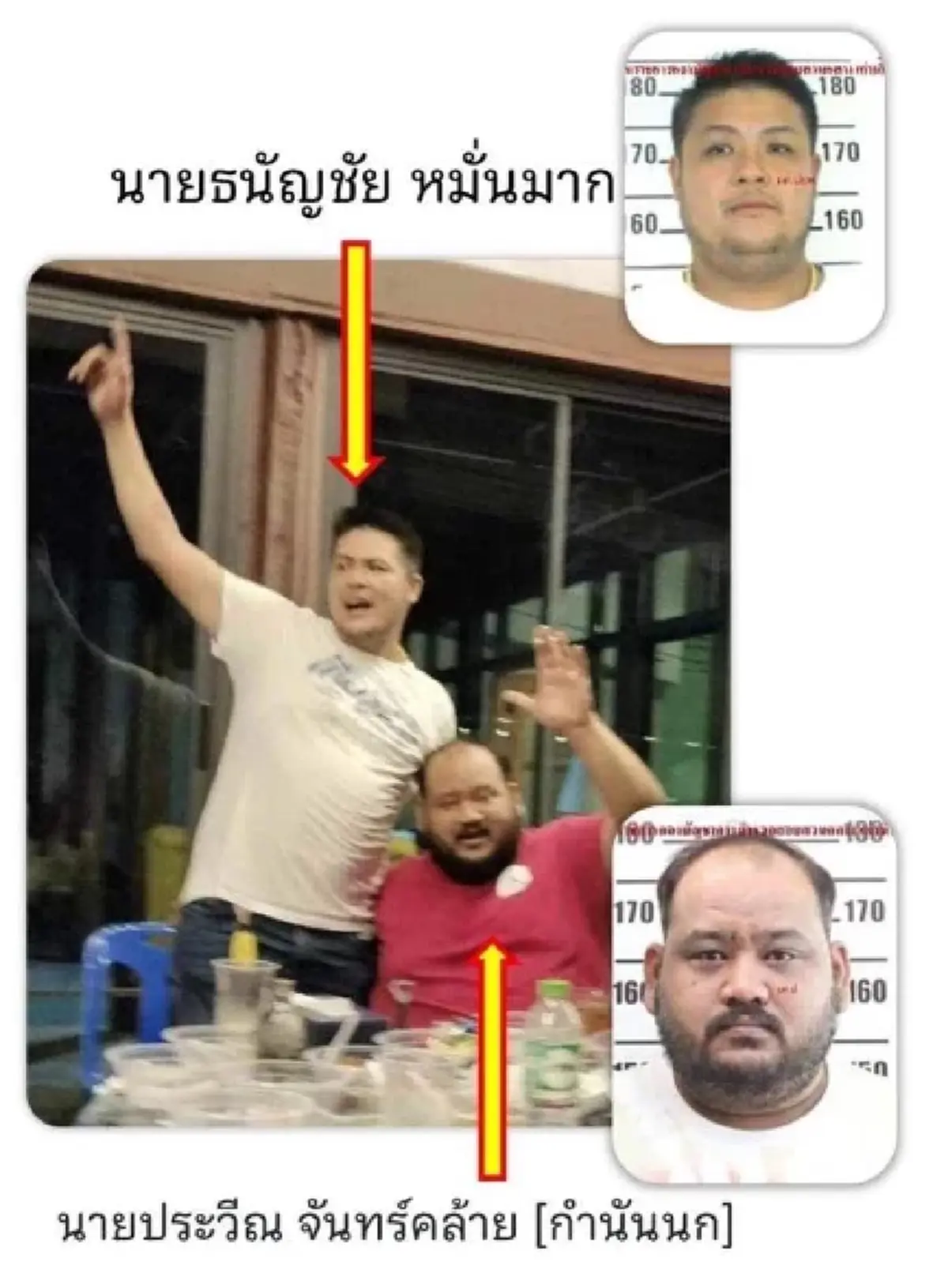 เทียบภาพ “กำนันนก” ก่อนหลังเข้ามอบตัว ถึงกับหลุดโฟกัสใบหน้า