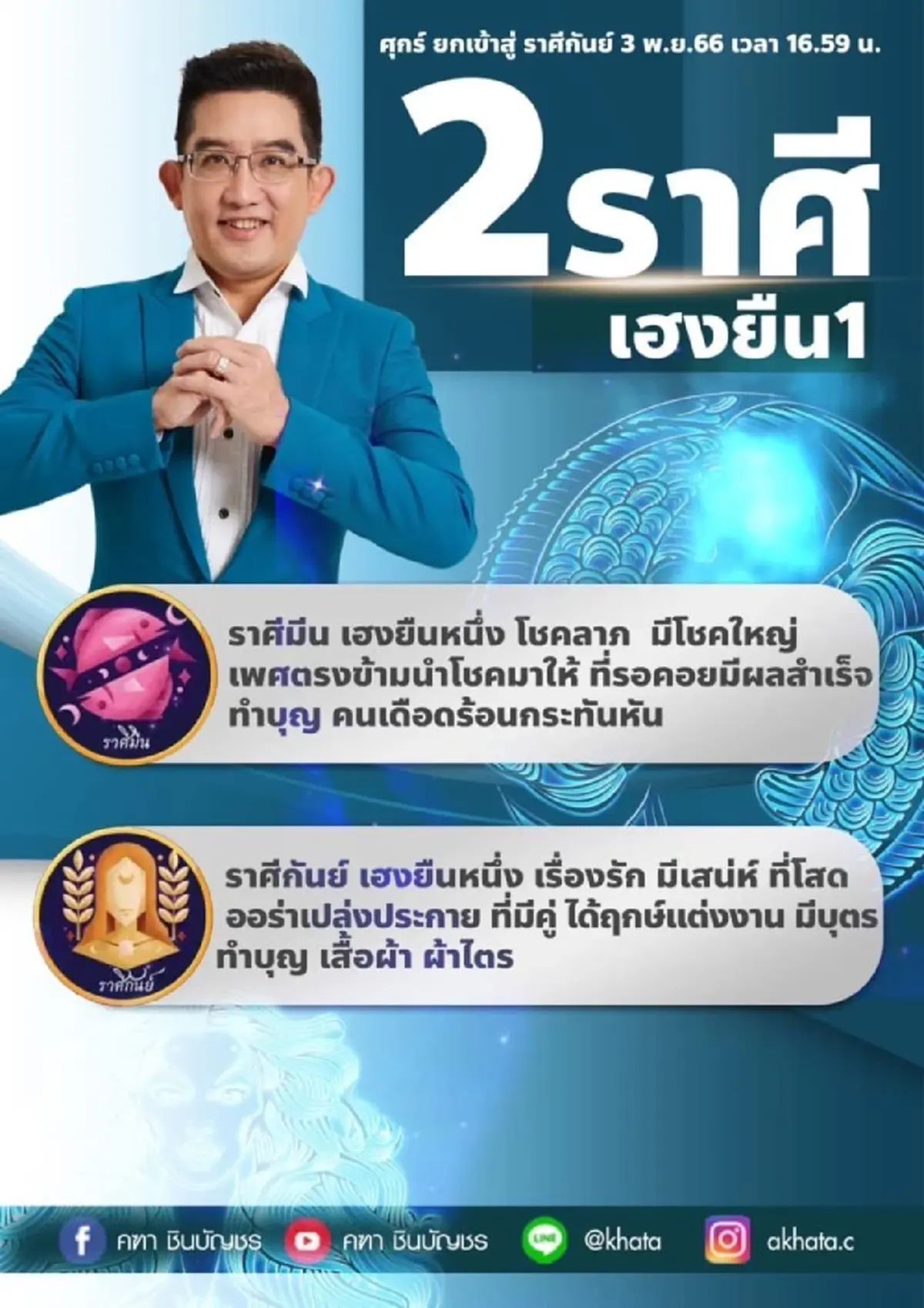 เฮงส่งท้ายปี 2 ราศี ดาวศุกร์ย้าย เตรียมรับโชคใหญ่ ปังไม่หยุดฉุดไม่อยู่
