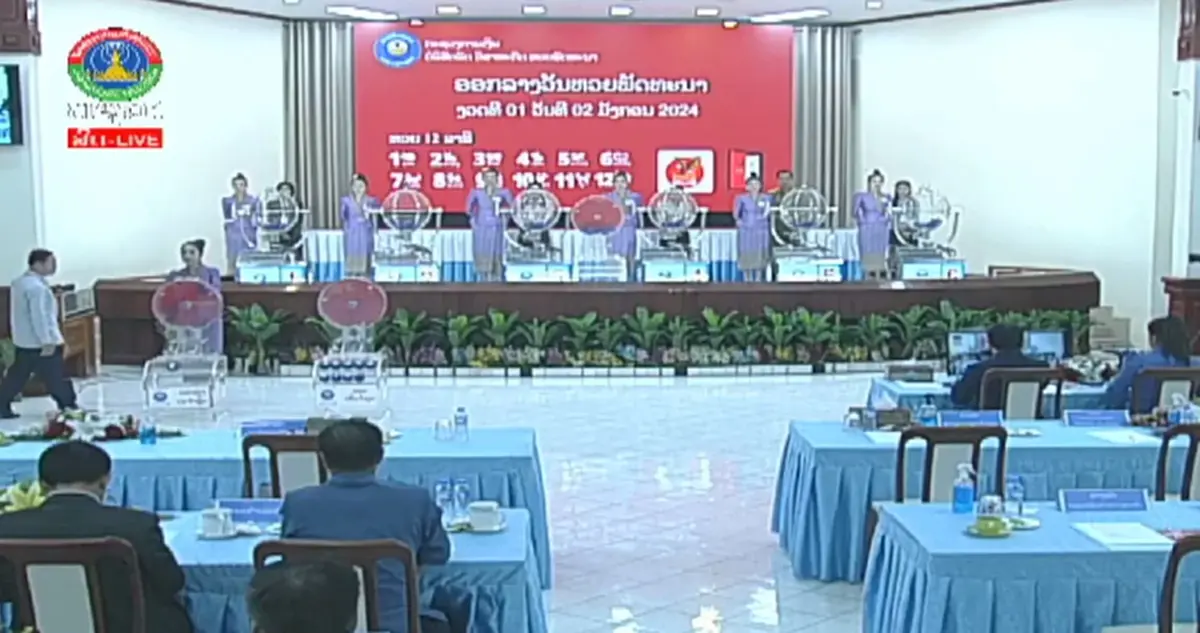 หวยลาววันนี้ 2/1/67 ผลหวยลาวล่าสุด ตรวจหวยลาว หวย 12 ราศี งวด 2 มกราคม 2567