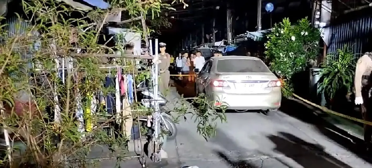 ตำรวจสืบสวน สน.สุทธิสาร ลั่นไกดับหนุ่มวัย25 คาที่