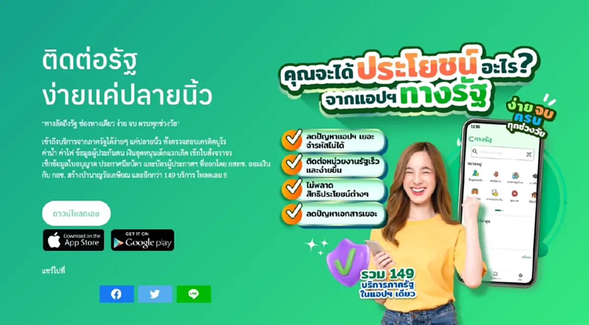 ดาวน์โหลดแอปทางรัฐ ยืนยันตัวตนก่อนเปิดลงทะเบียนเงินดิจิทัลวอลเลต 10,000