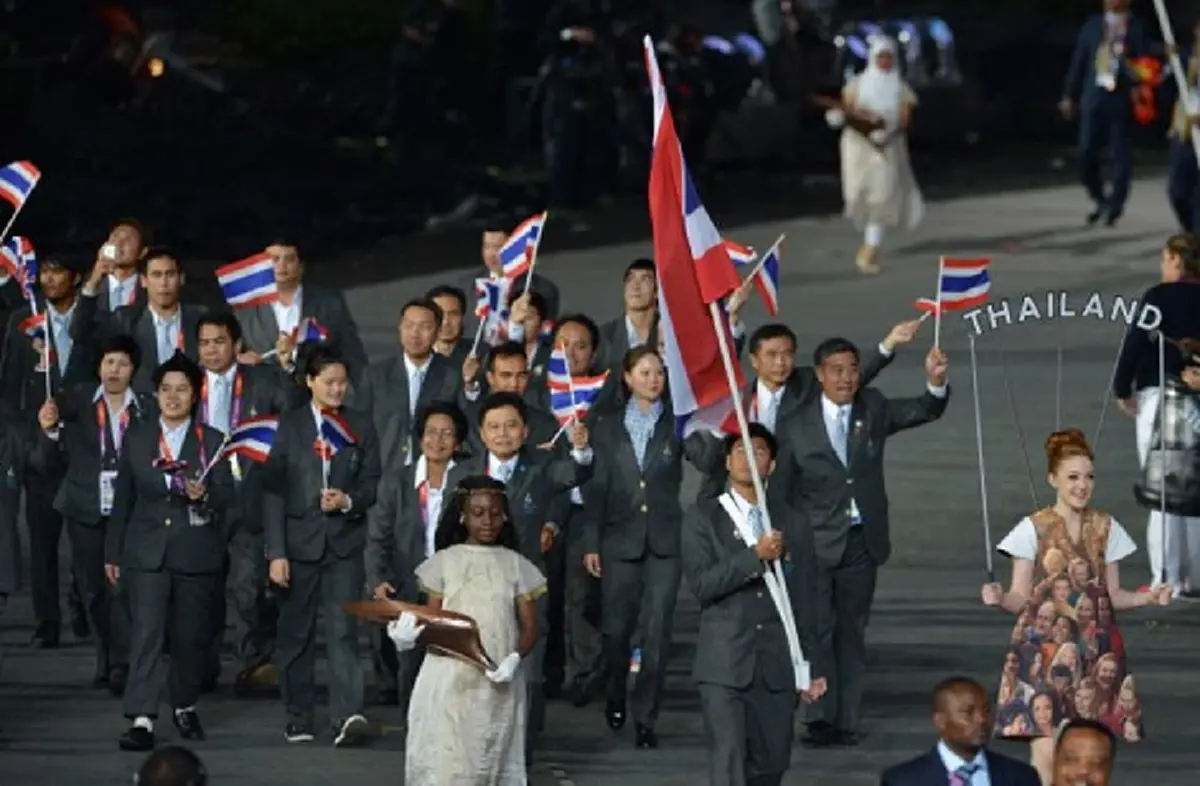 &quot;ทัพนักกีฬาไทย&quot; ใน โอลิมปิกเกมส์ ลอนดอน 2012 สหราชอาณาจักร