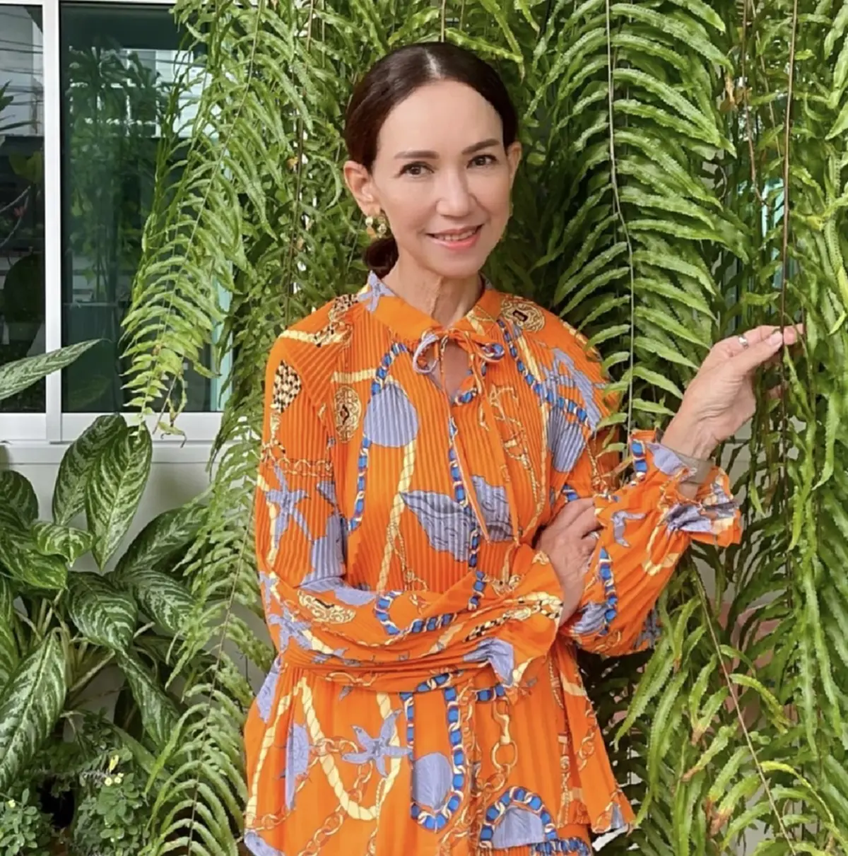 เปิดหน้าใหม่ นักแสดงรุ่นใหญ่ ฉลองวาเลนไทน์ในวัย 58 ปี สวยเป๊ะ จนจำแทบไม่ได้