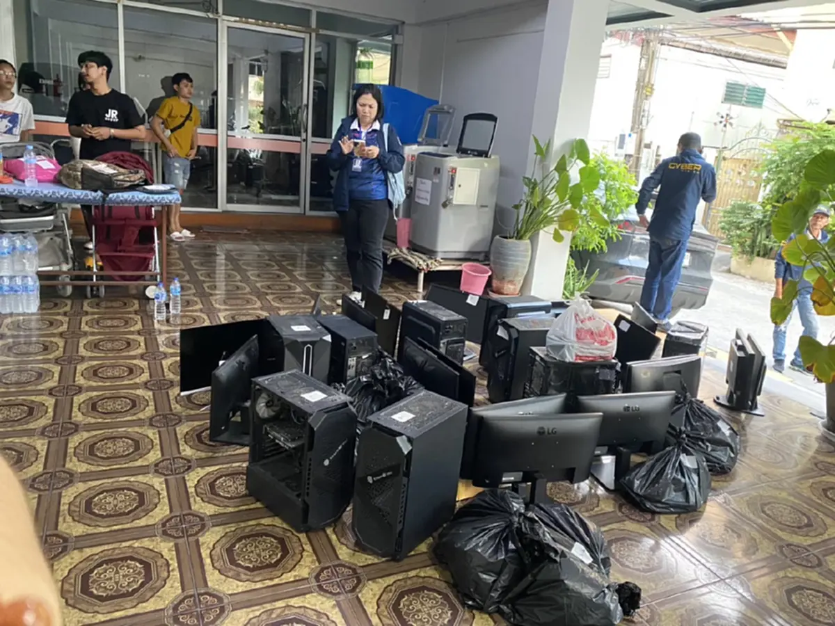 บุกทลายเว็บพนันยักษ์ ยึดทรัพย์ 100 ล้าน เงินหมุนเวียน 240 ล้าน