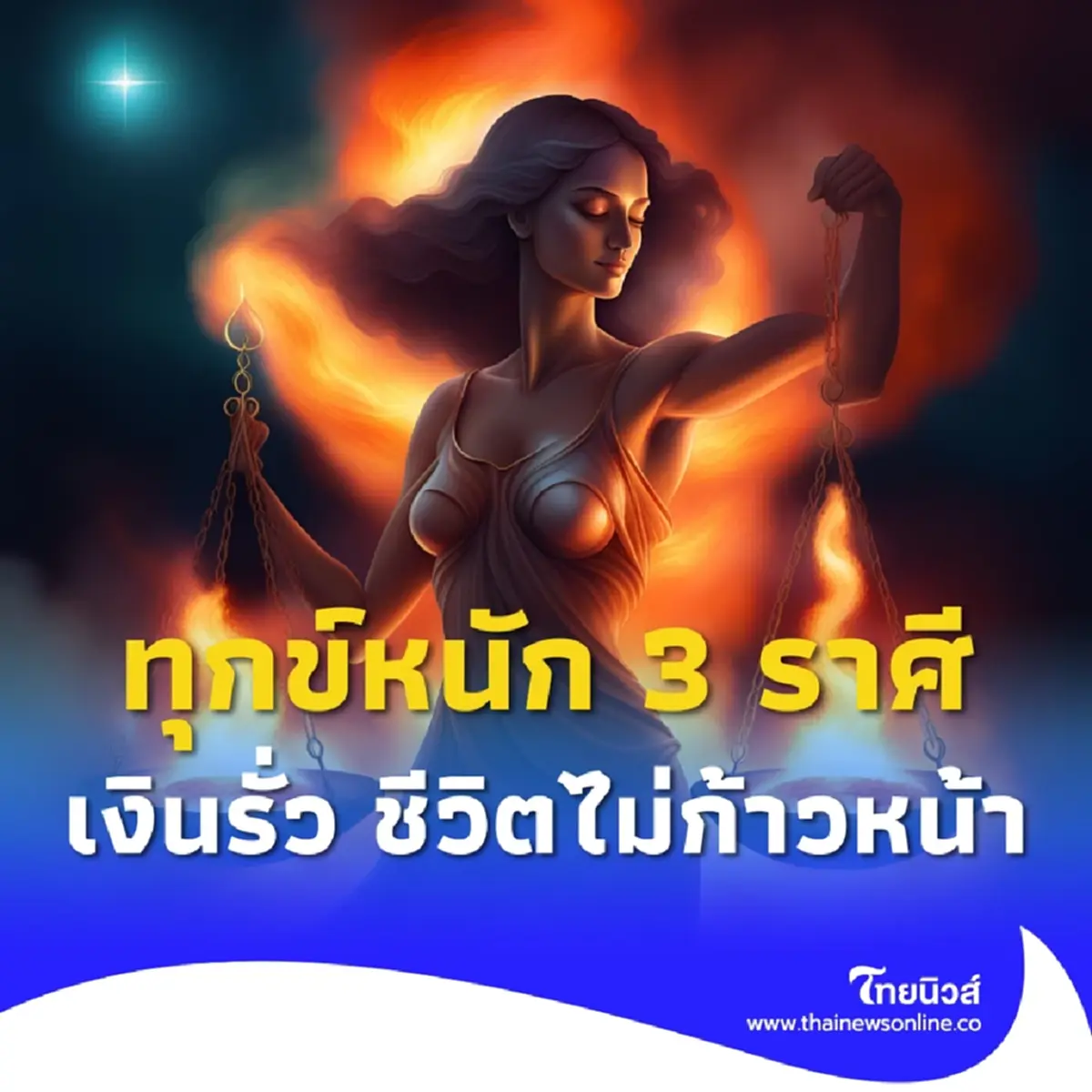 เตือนแรง 3 ราศี ชีวิตติดขัด ปัญหารุมเร้า เงินรั่ว เกิดแต่กรรม