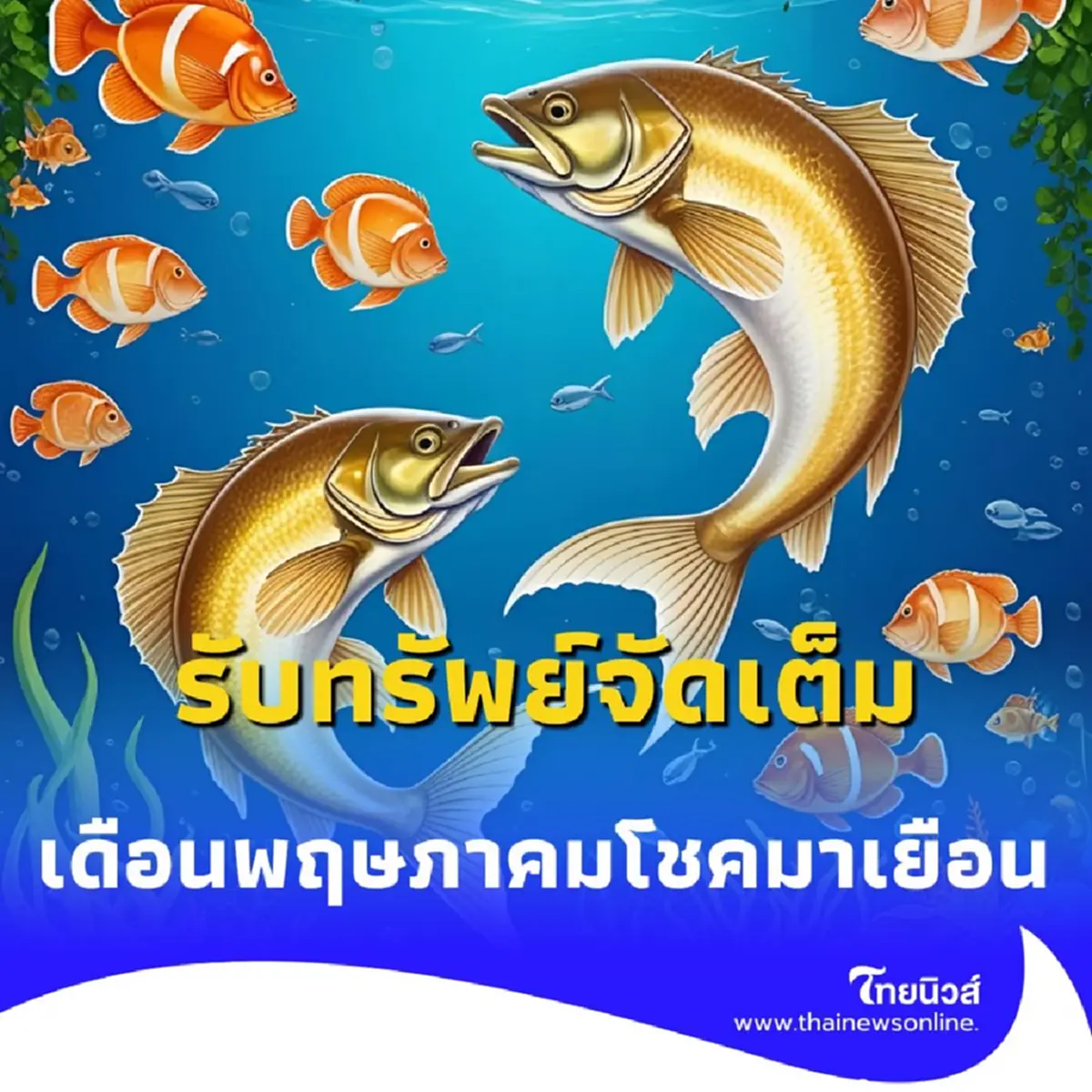 โชคมาเยือน เปิดดวง 4 ราศี รับทรัพย์จัดเต็มเดือนพฤษภาคม