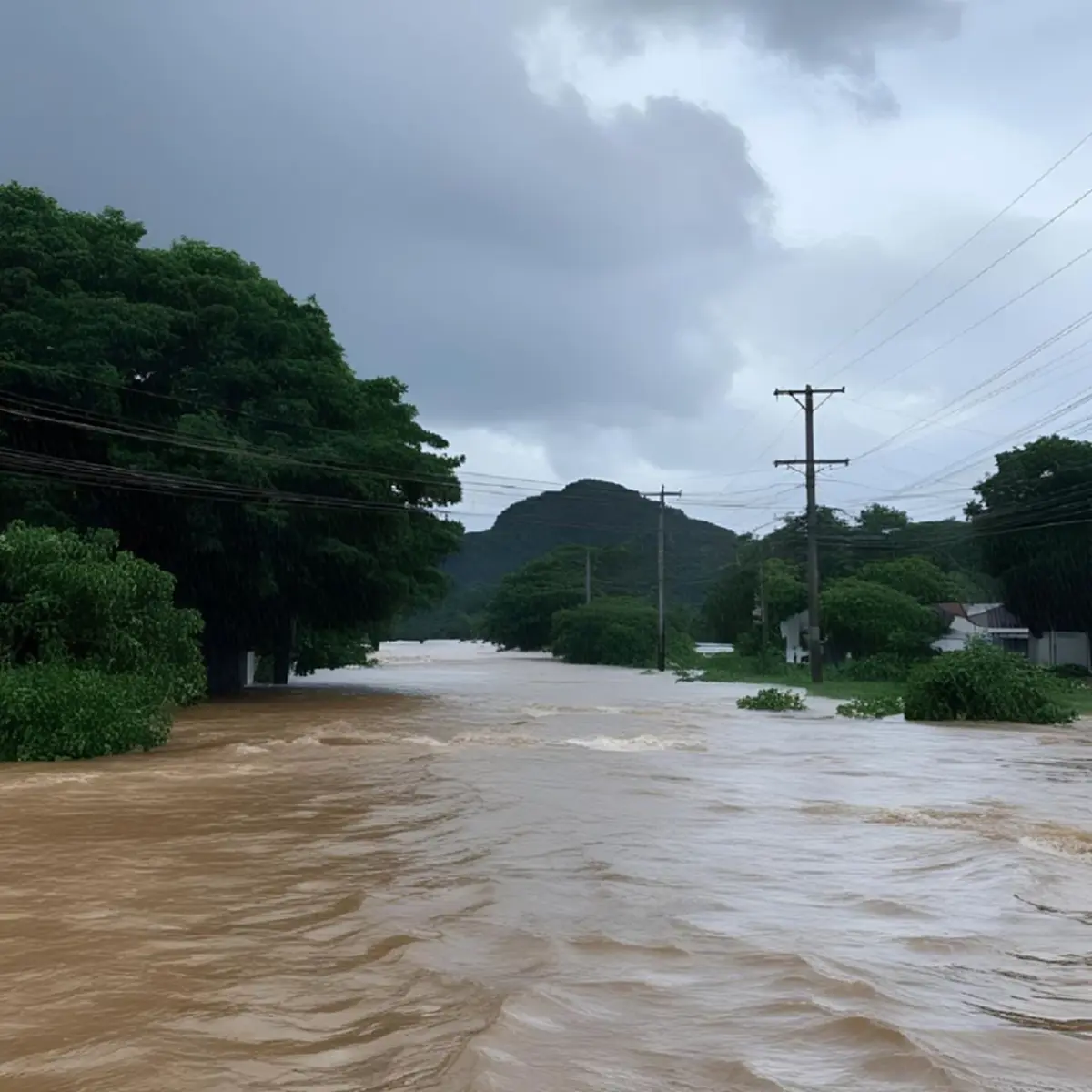 ปภ. เตือน 40 จังหวัด ระวังพายุฝนฟ้าคะนอง ลมกระโชกแรง 9 - 13 พ.ค. นี้
