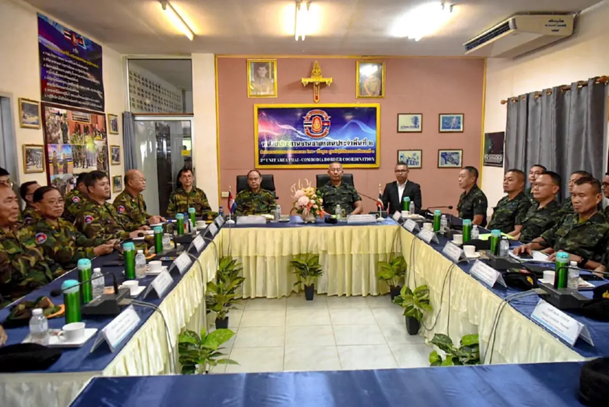 เปิดแถลงการณ์ ผบ.ทบ.ไทย-กัมพูชา หลังปะทะเดือด บทสรุปปัญหาชายแดน
