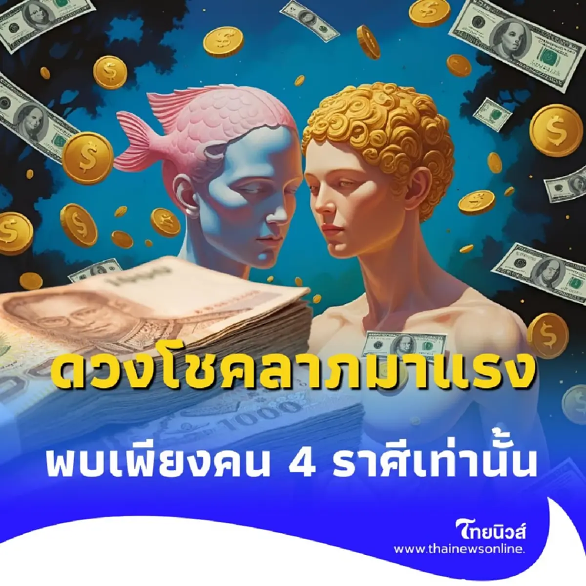 เปิดดวงพบคน 4 ราศี ดวงโชคลาภมาแรง กรกฎาคมนี้ดวงดีมาก