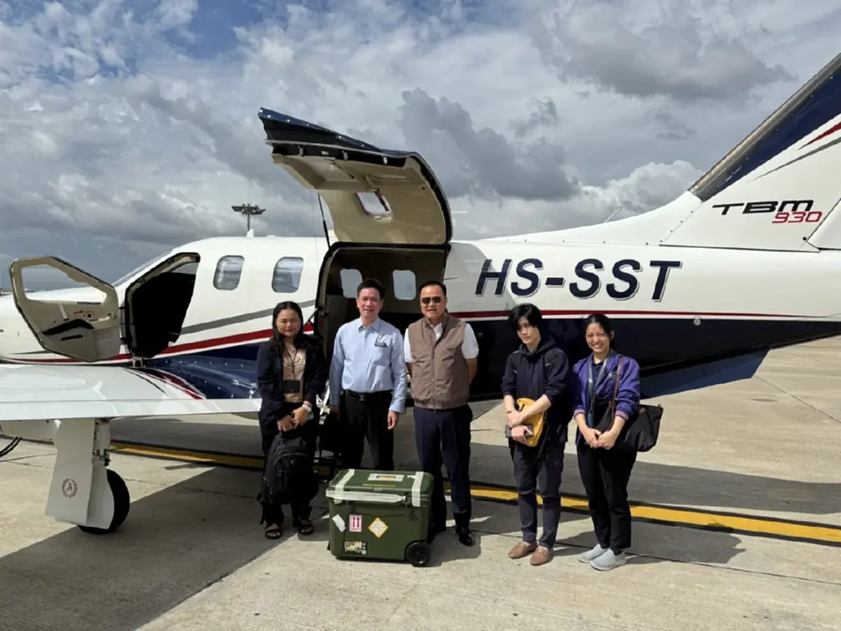 เปิดภาพภารกิจ อนุทิน ขึ้นบินด้วยตัวเอง ภารกิจหัวใจติดปีก