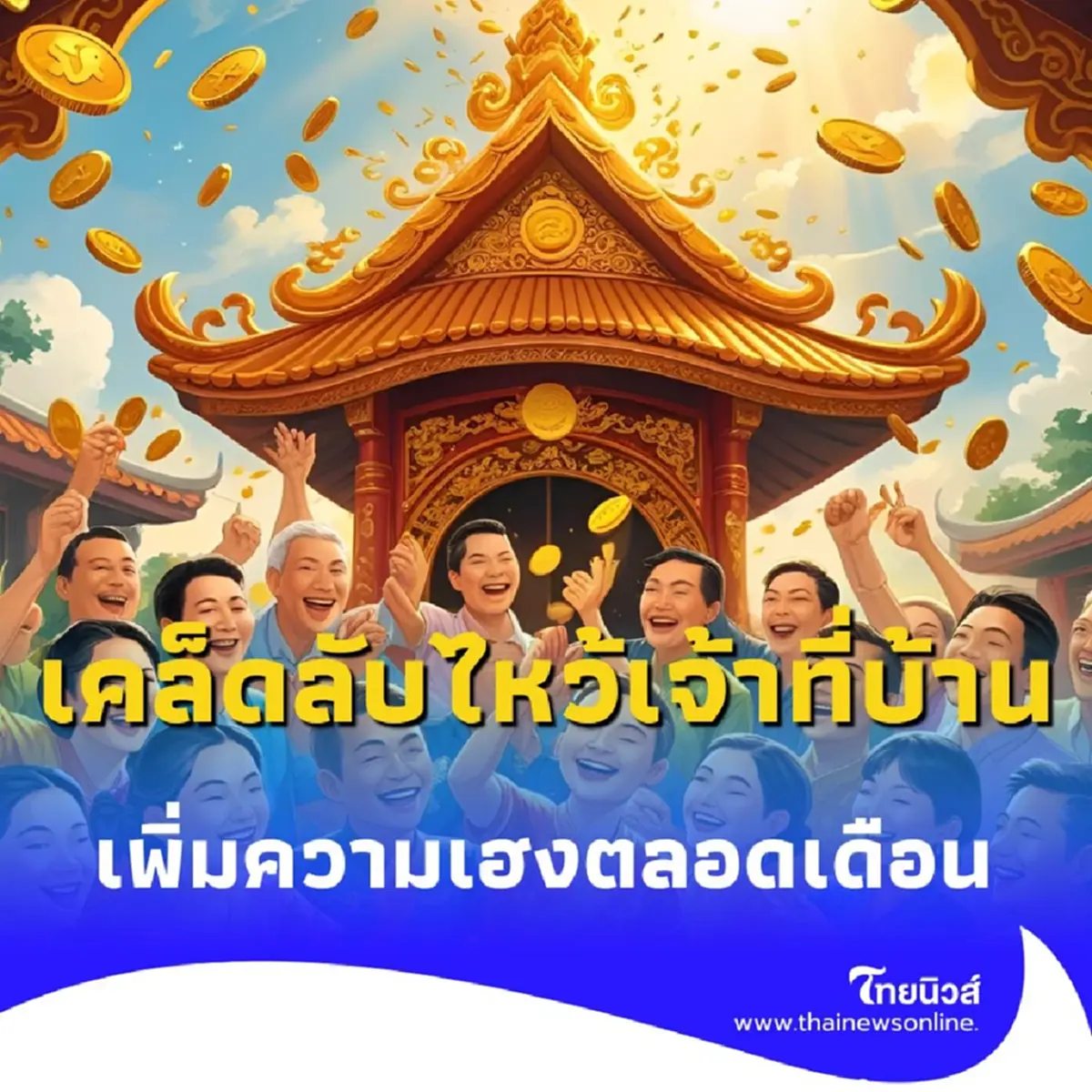 วันโกนมาแล้ว เคล็ดลับไหว้เจ้าที่บ้าน เพิ่มความเฮงตลอดเดือน