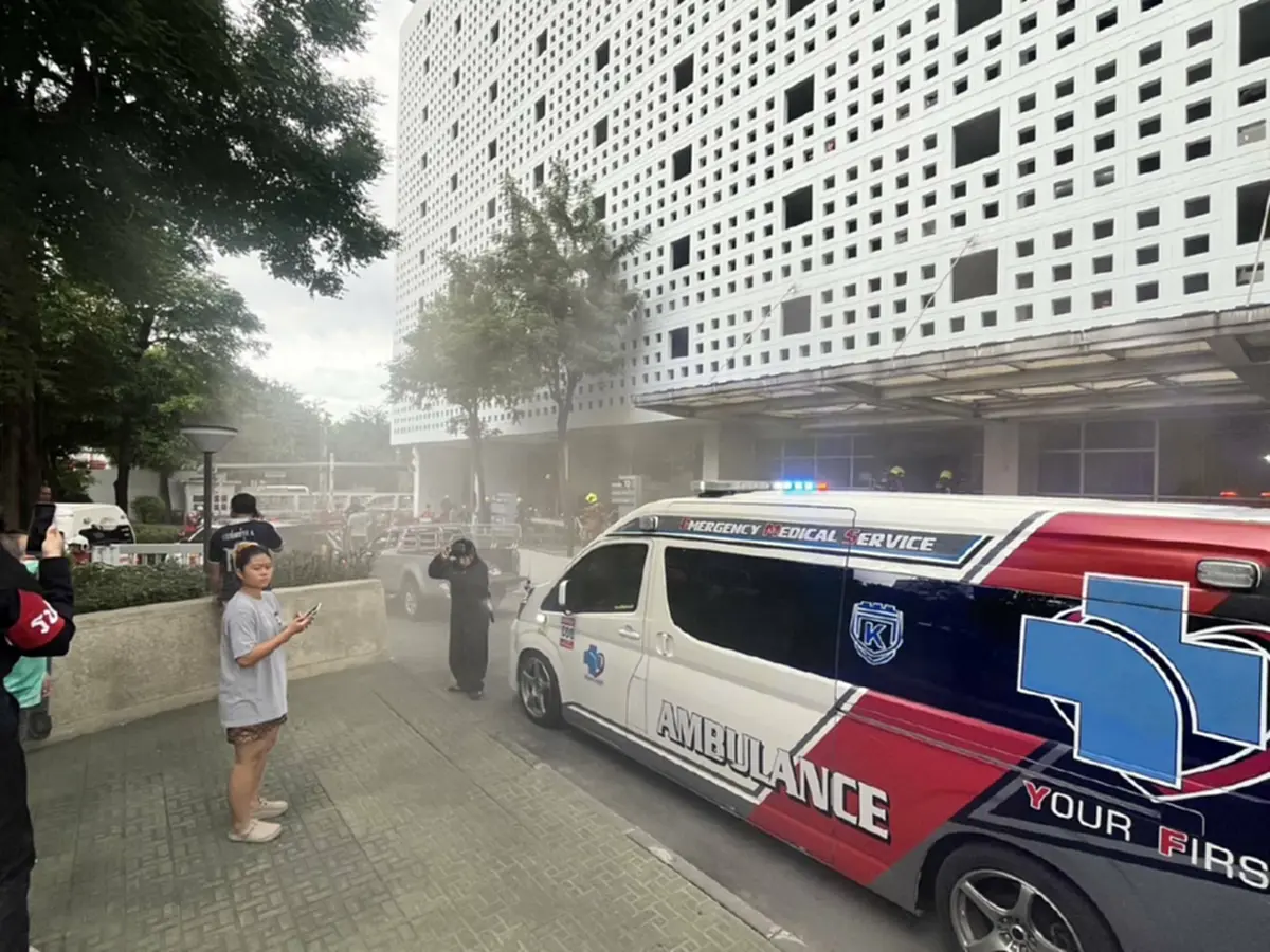 เจอสาเหตุ"รปภ."เล่านาทีระทึก เพลิงไหม้หอพักพยาบาล"รพ.ศิริราช"