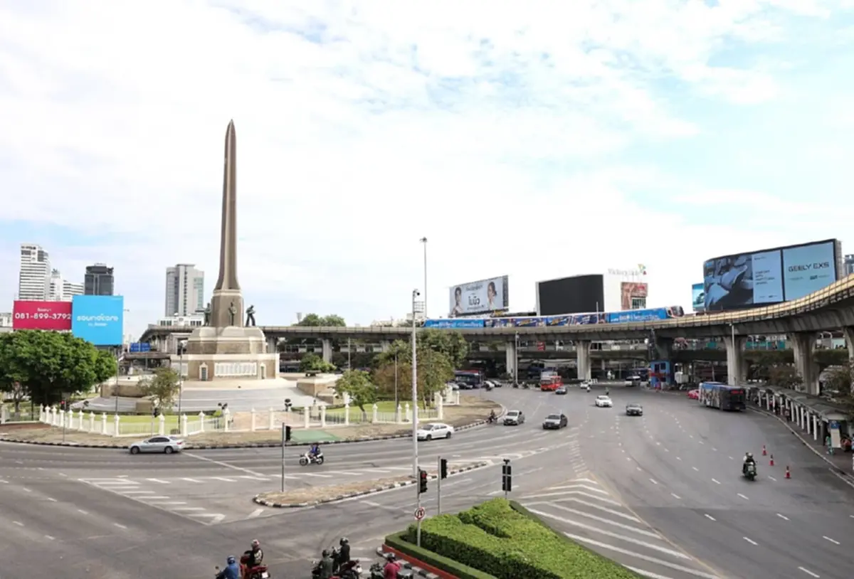 ชุมนุมใหญ่ 28 มิ.ย. อนุสาวรีย์ชัยฯเปิดเส้นทางเลี่ยงรถติด