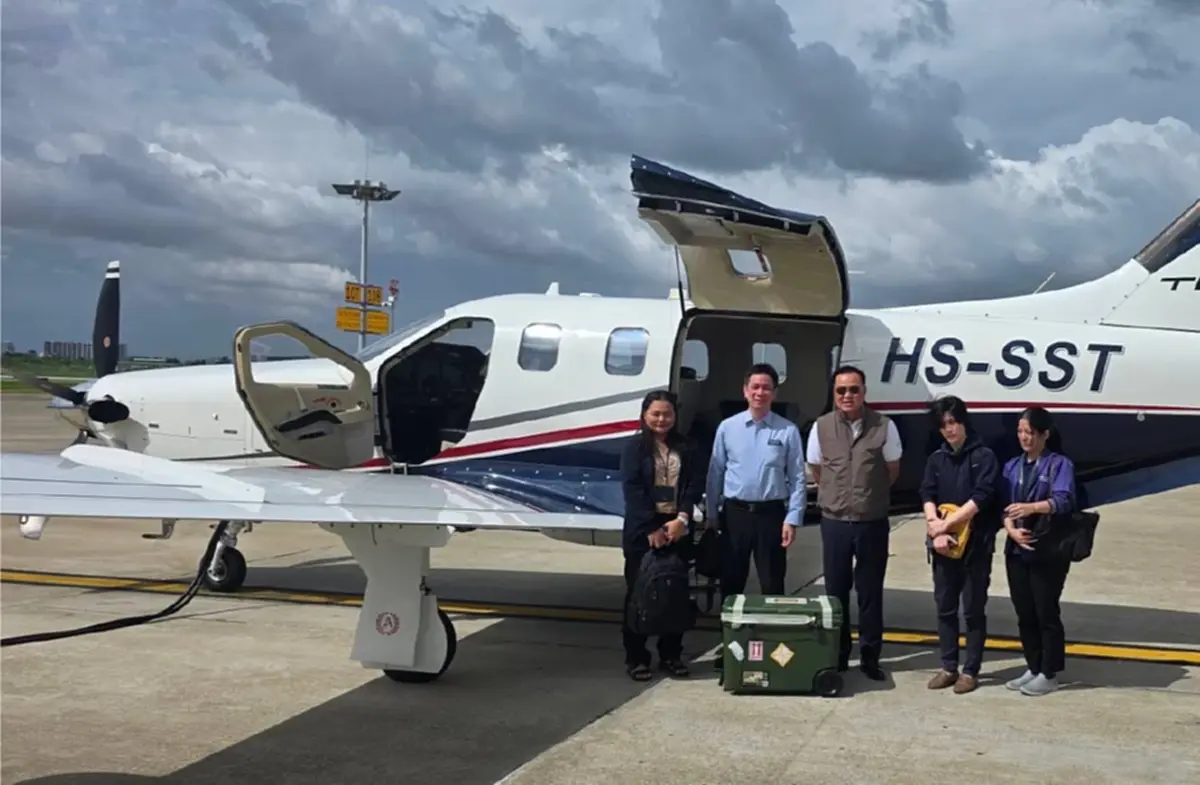 เปิดภาพภารกิจ อนุทิน ขึ้นบินด้วยตัวเอง ภารกิจหัวใจติดปีก